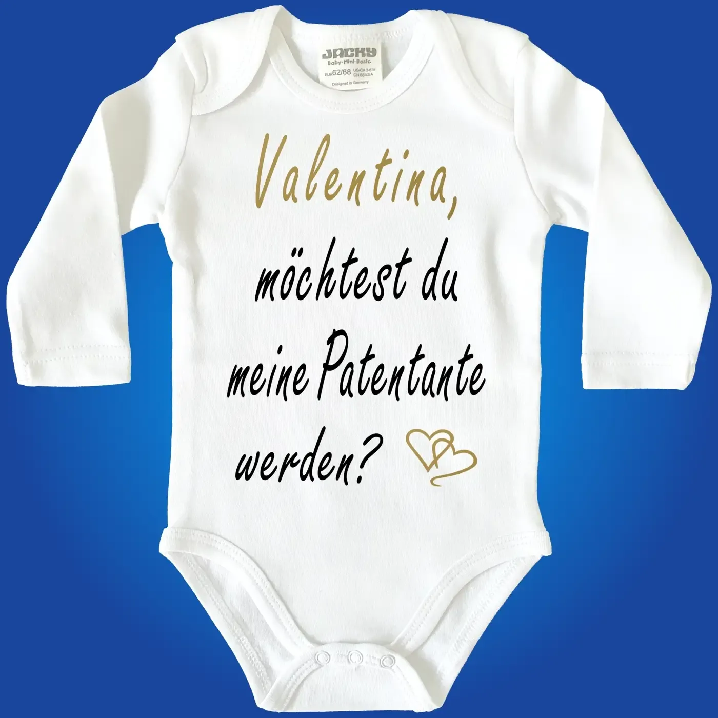Baby-Body mit Aufdruck Patentante