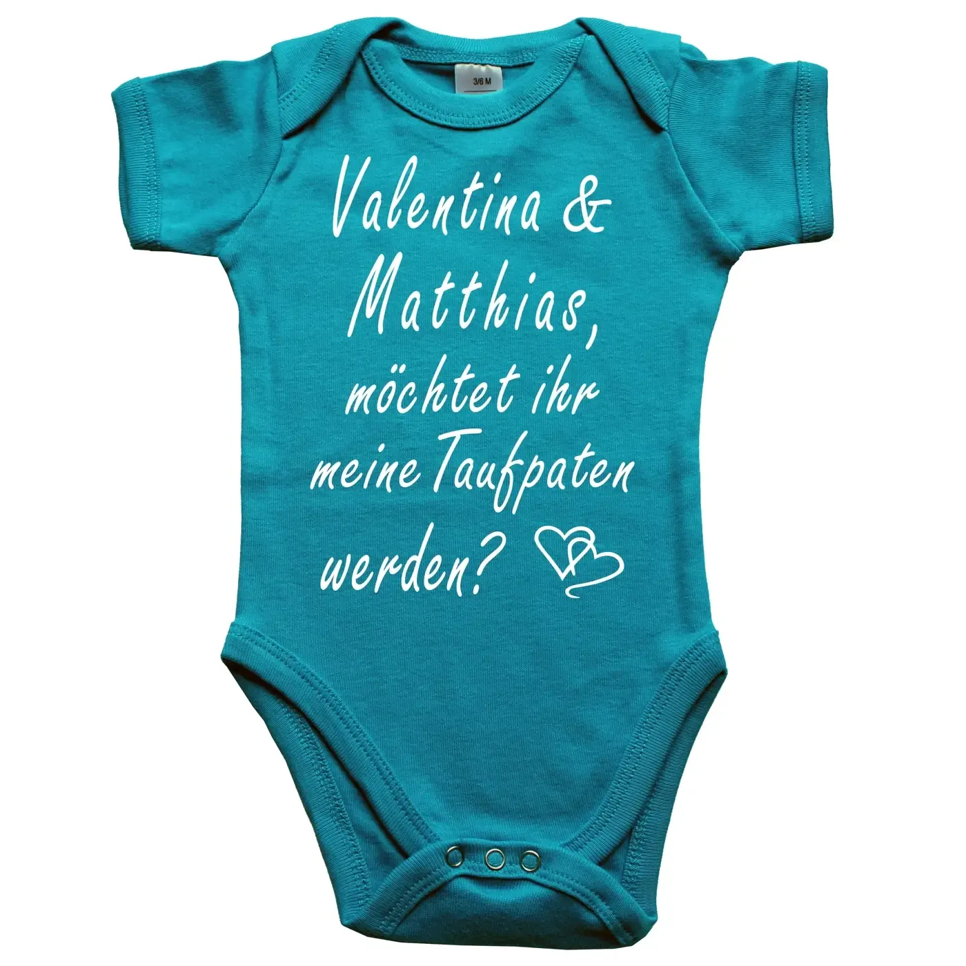 Baby-Body mit Aufdruck Patentante