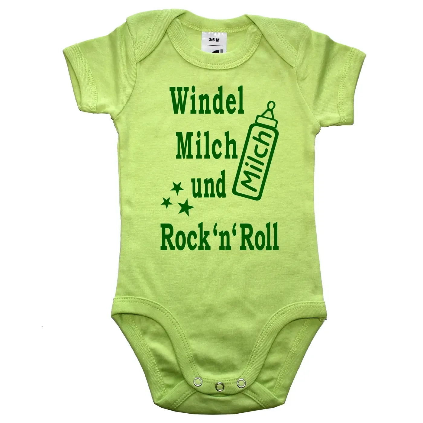 Baby‑Body „Rock’n’Roll Baby“ mit Wunschname