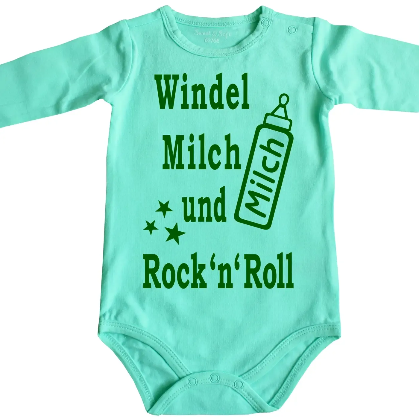 Baby-Body mit Musik Rock 'n' Roll