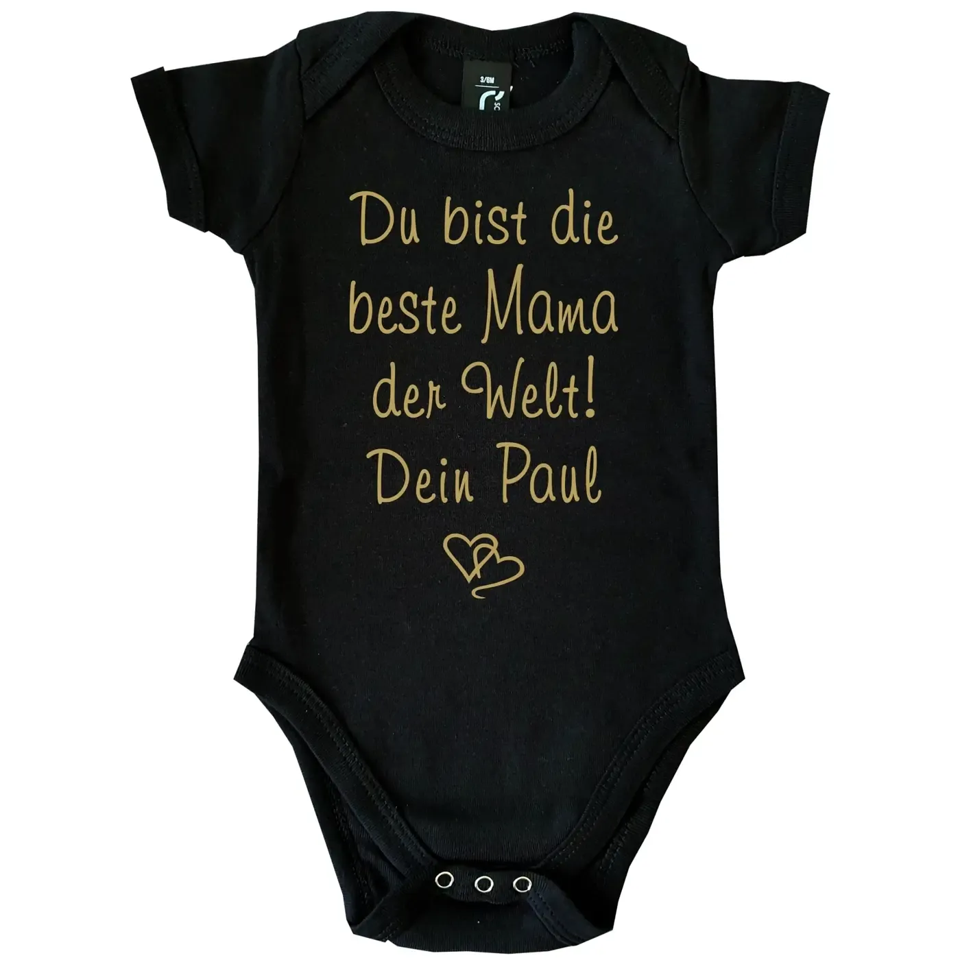Baby‑Body „Bester Onkel der Welt“ personalisiert