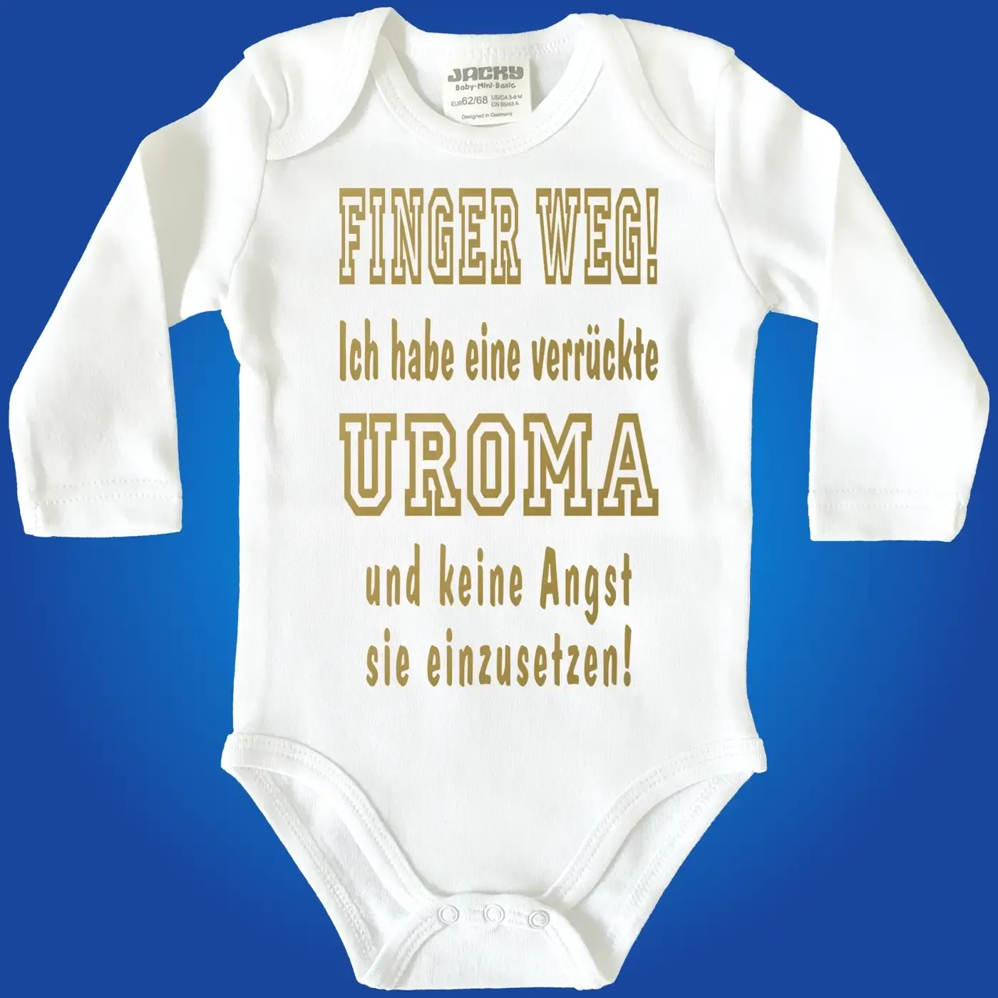 Baby-Body Cooler Spruch