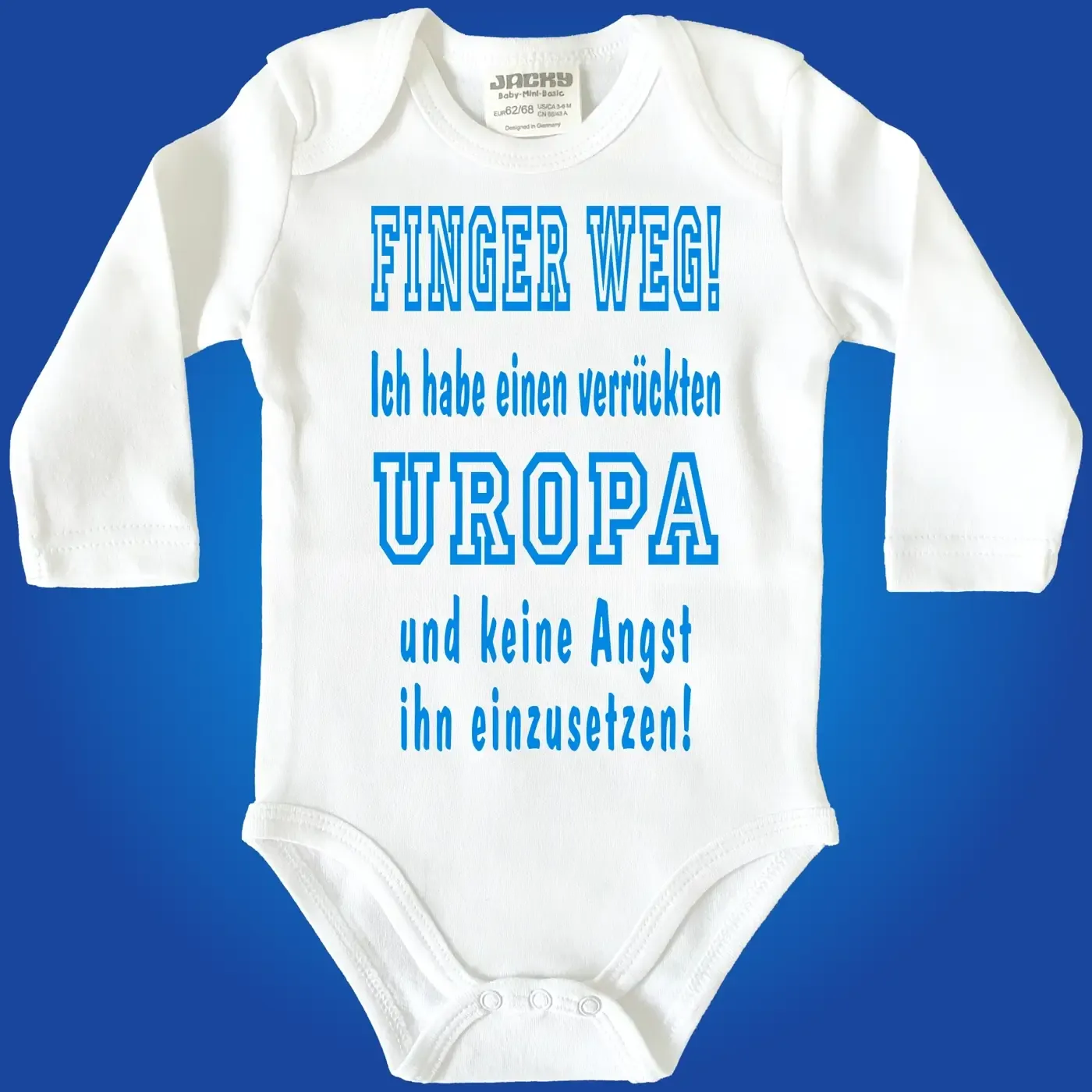 Lustiger Baby-Body mit coolem Spruch
