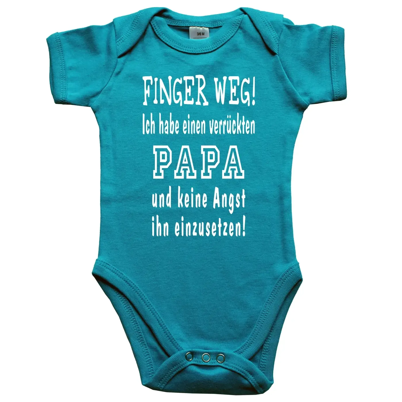 Baby‑Body in Kurzarm oder Langarm mit witzigem Text