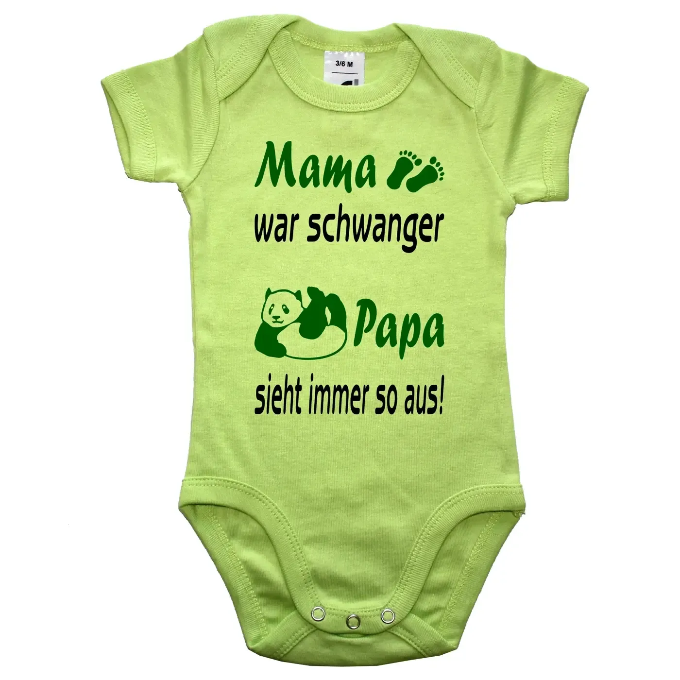 Baby Body Geschenkidee mit Panda