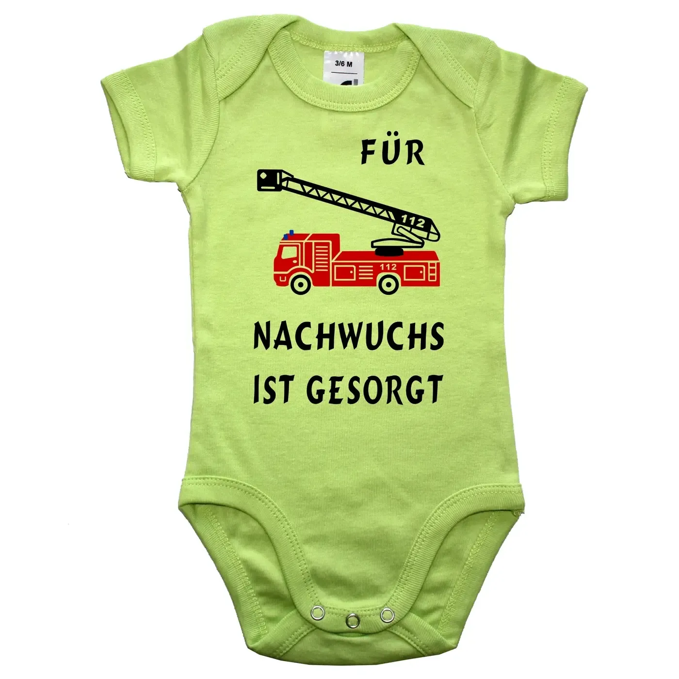 Baby-Body für Feuerwehr-Nachwuchs