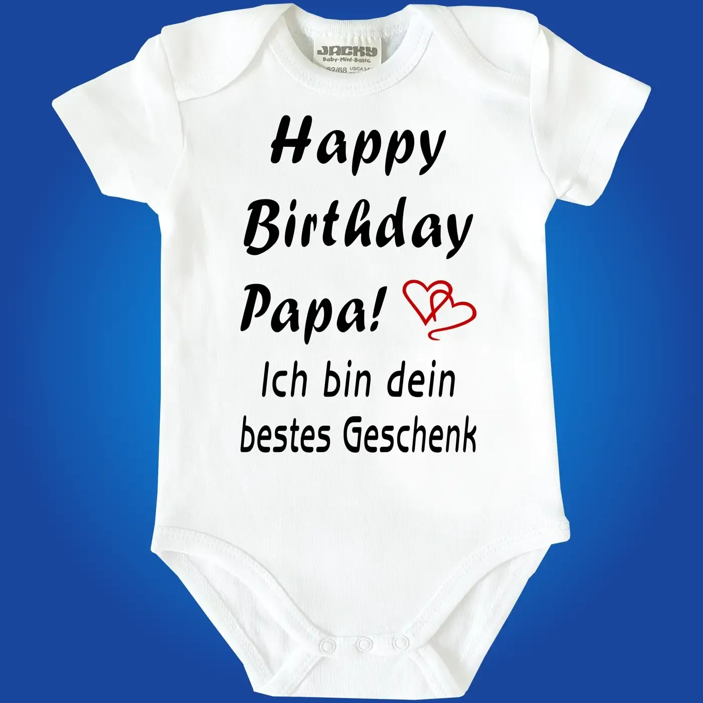 Baby‑Body „Happy Birthday liebe Mama – Ich hab dich lieb“