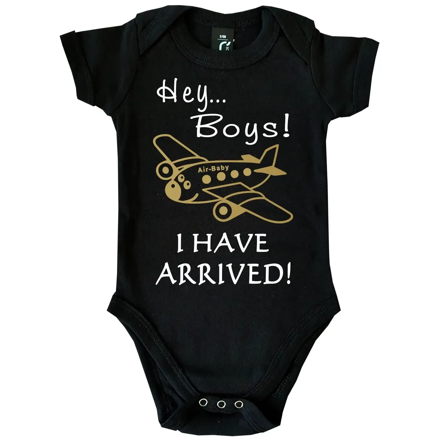 Baby-Body mit Spruch