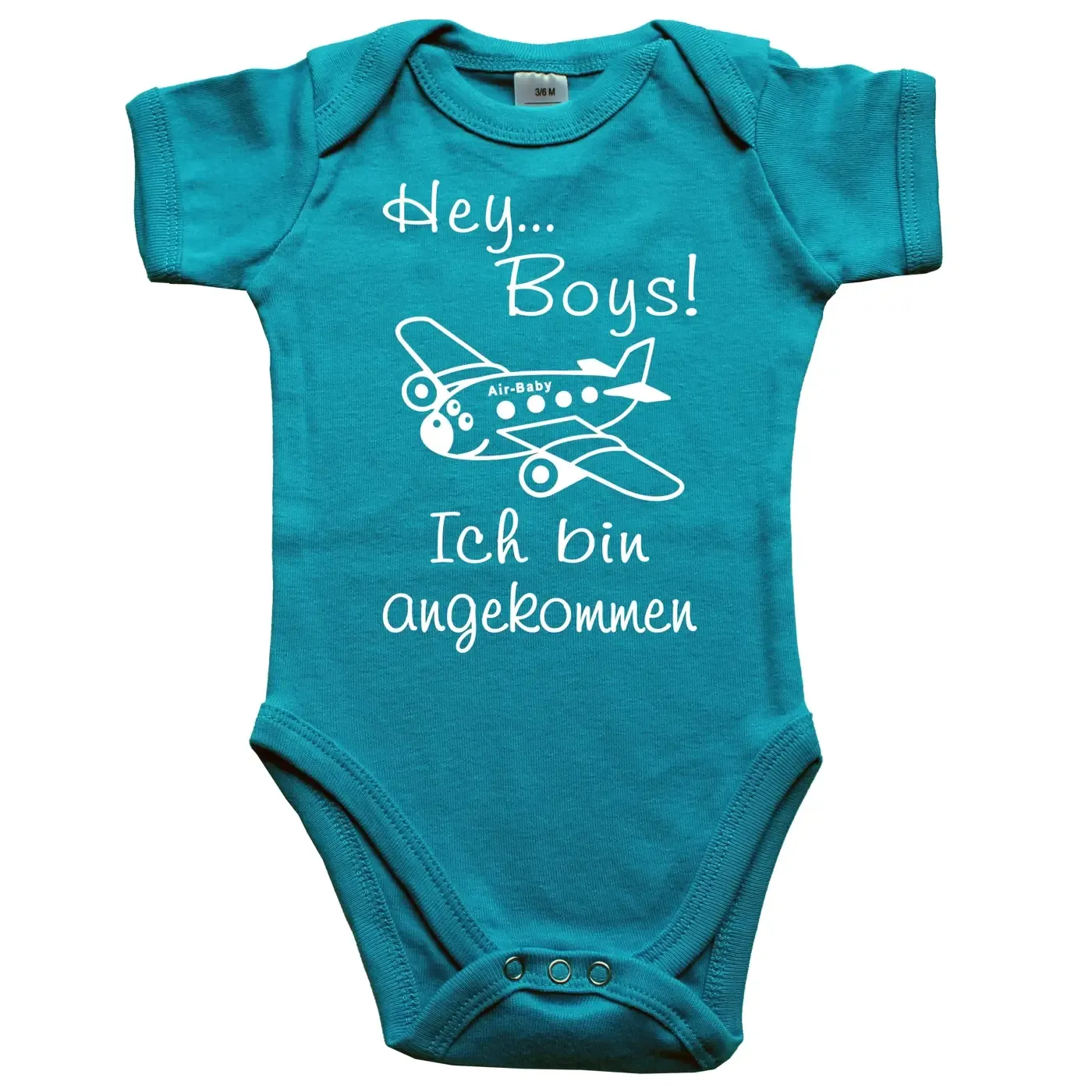 Babybody mit lustigem Flugzeug‑Motiv
