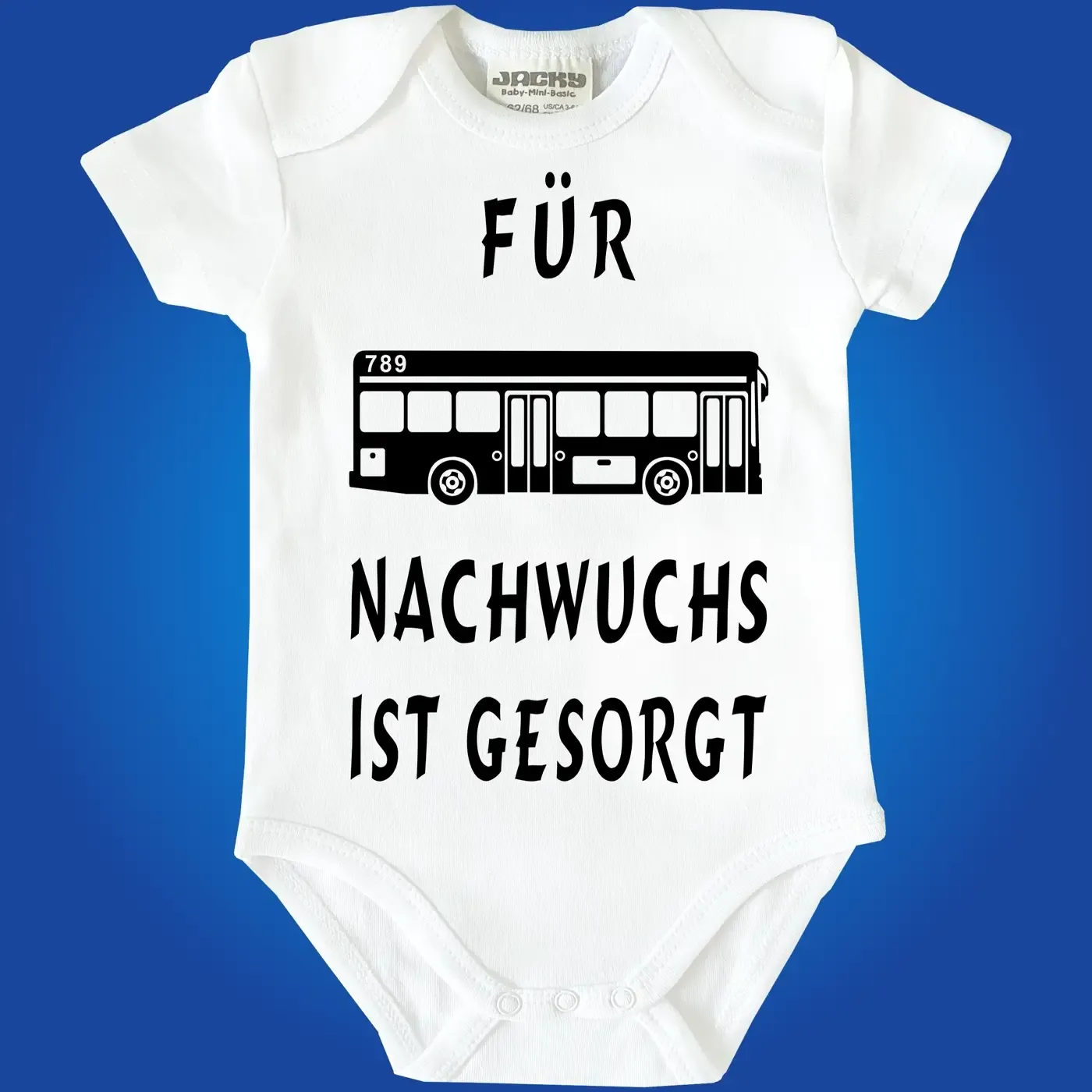 Baby-Body mit Bus