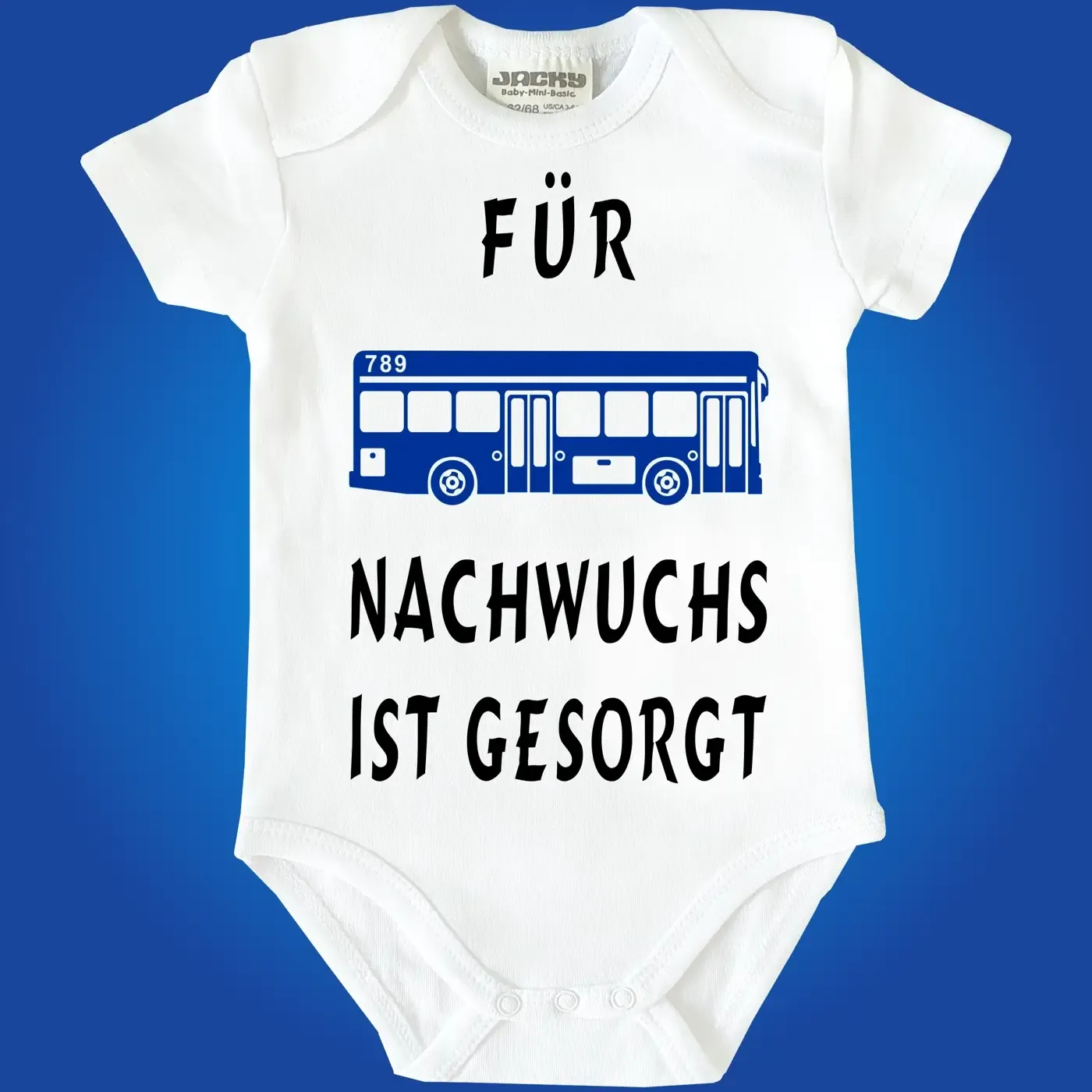 Baby Bodie mit Bus