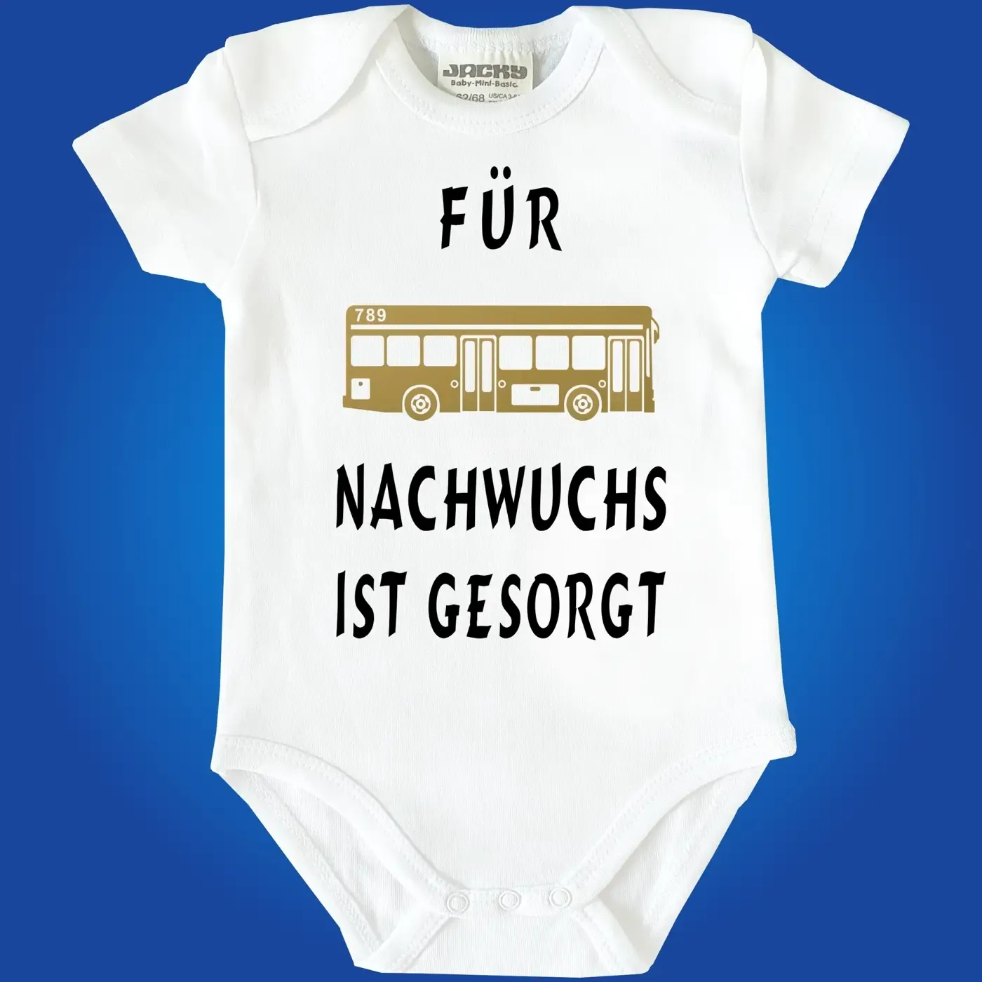 Baby‑Body mit süßem Busfahrer Nachwuchs Spruch