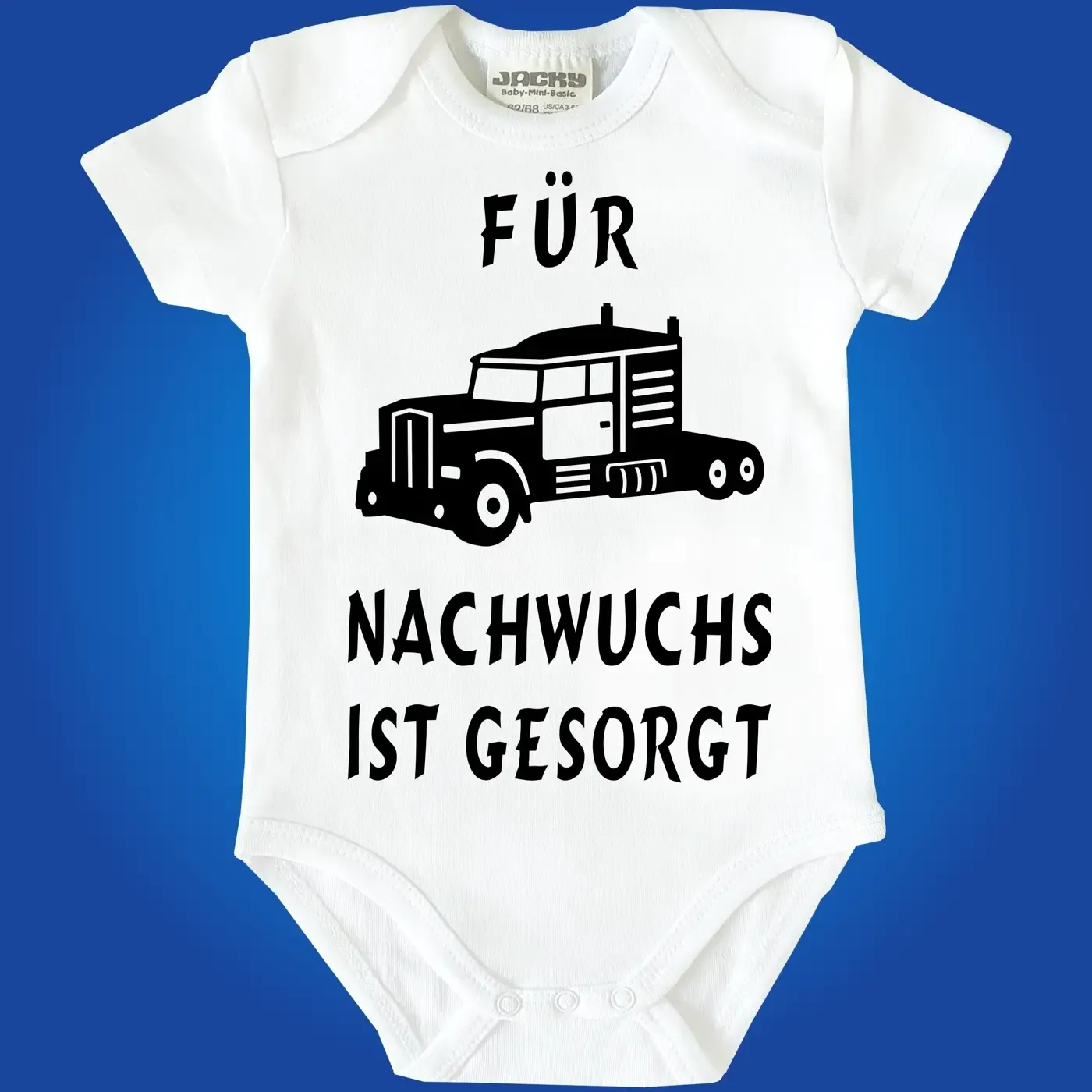 Baby-Body mit LKW