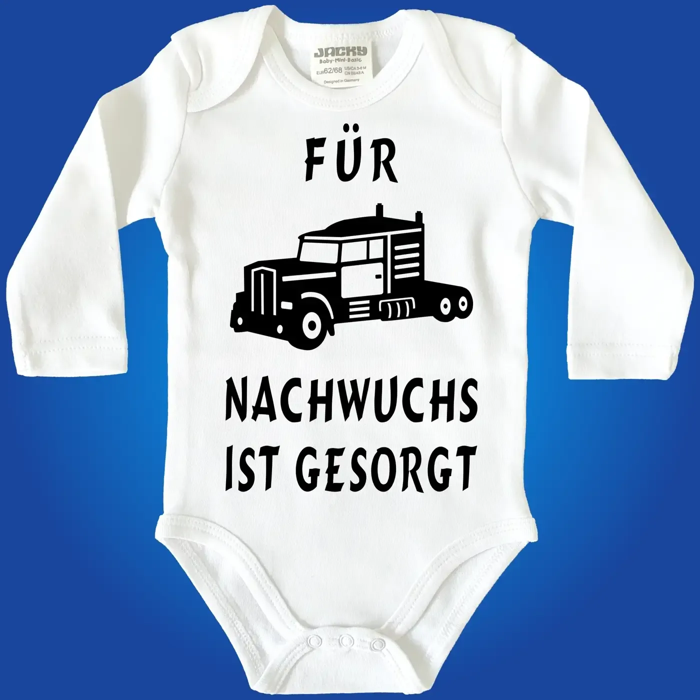 Baby-Body mit LKW