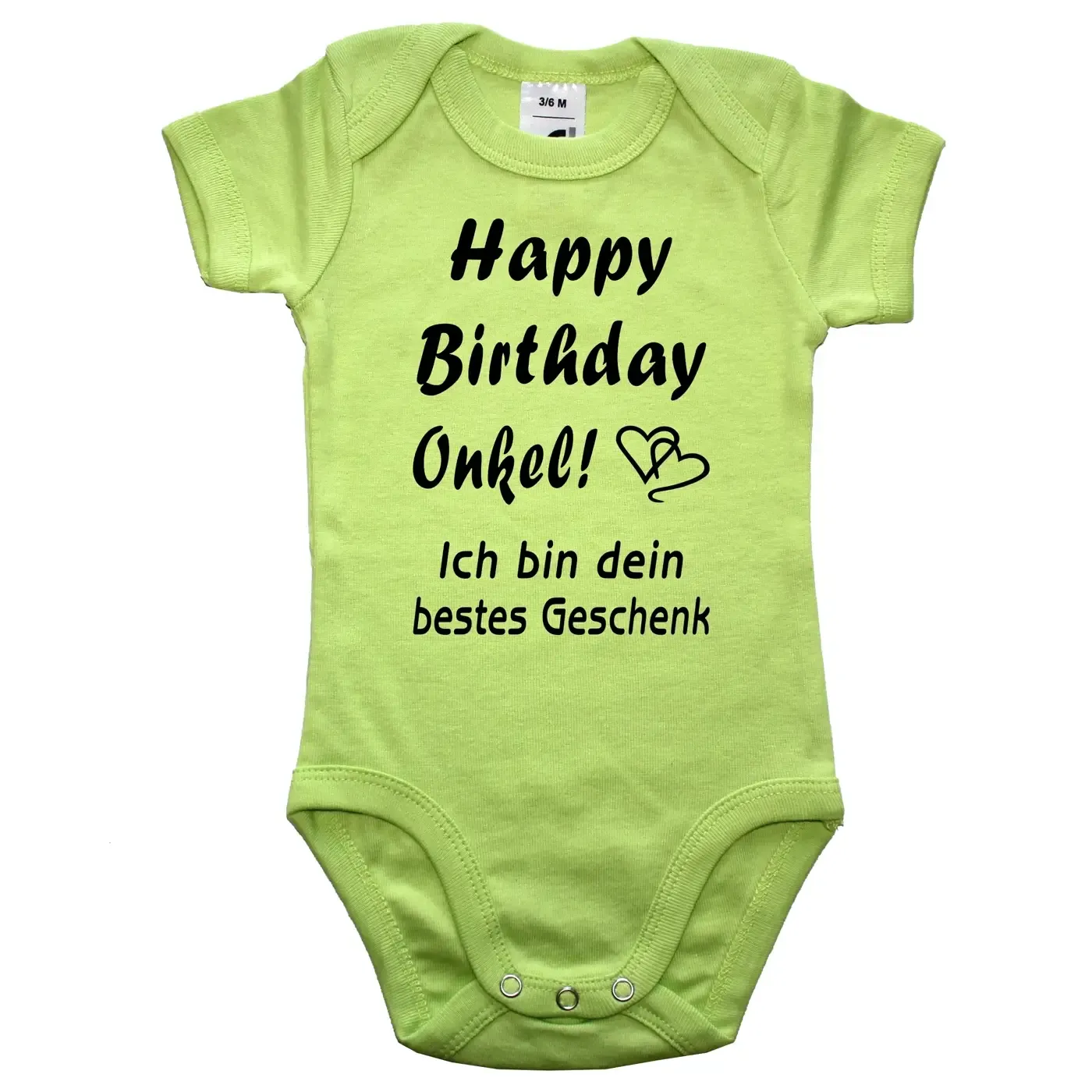 Babybody emotionaler Geburtstagsspruch