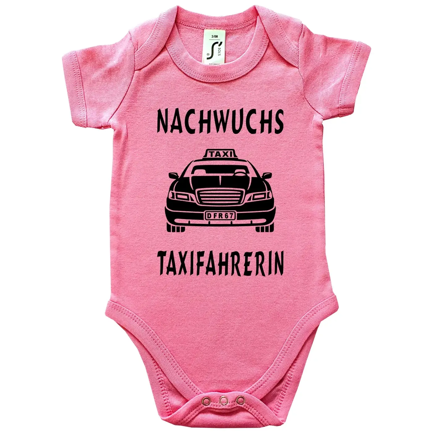 Baby‑Body für zukünftige Taxifahrerinnen