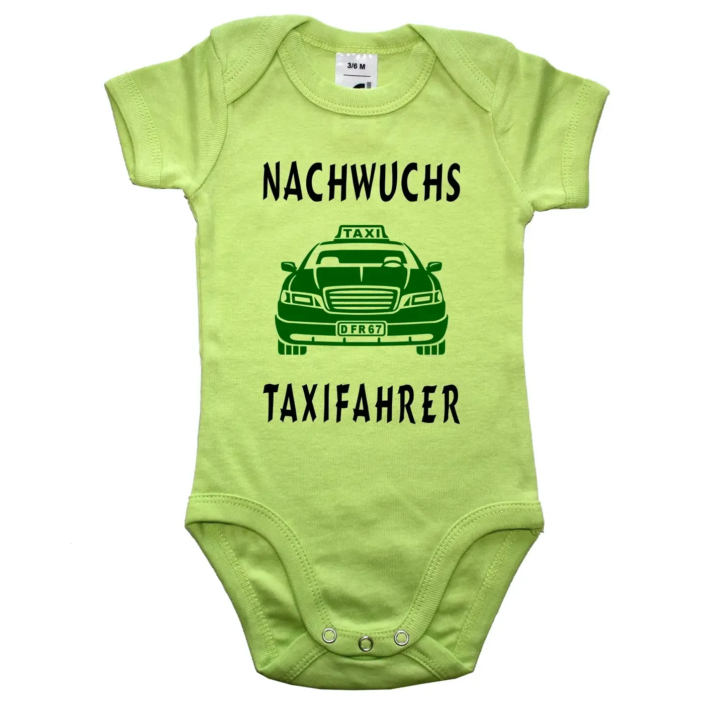 Babybody mit Berufsmotiv für Taxifahrer