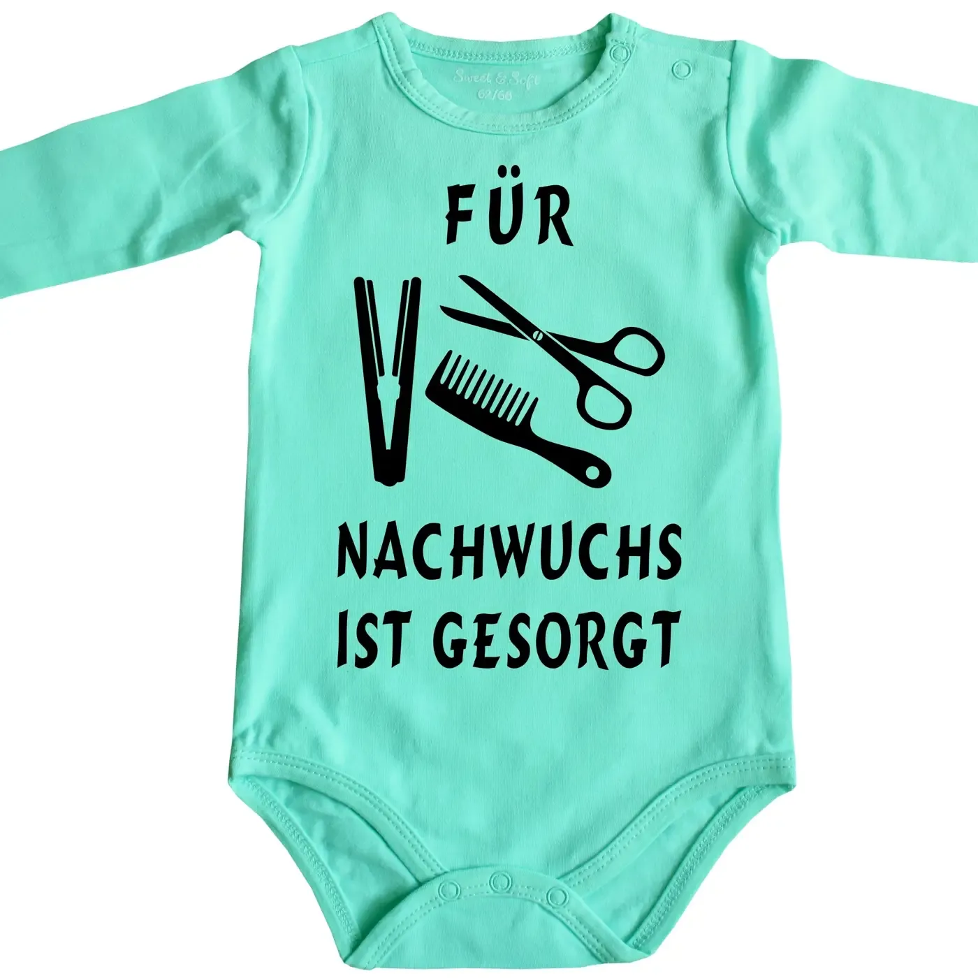 Baby-Body mit Druck Friseurin Friseur