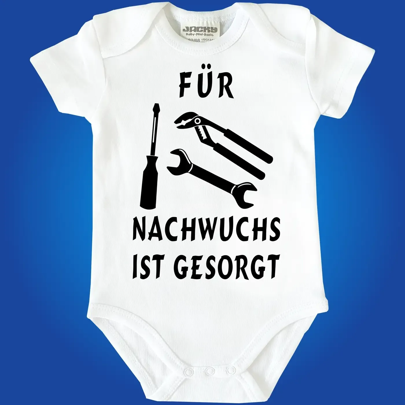 Baby-Body mit Aufdruck Nachwuchs Mechaniker