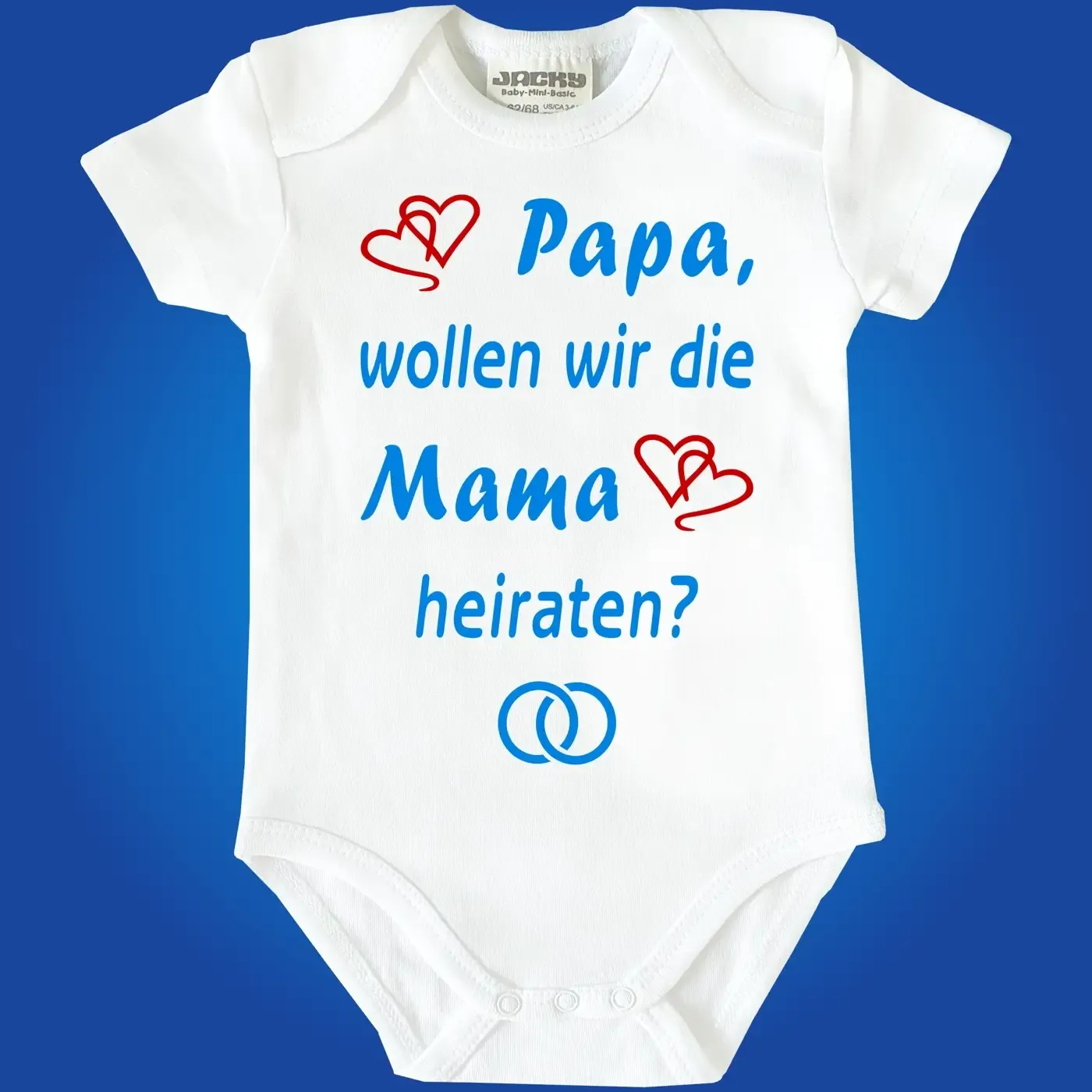 Baby-Body mit Druck Antrag stellen
