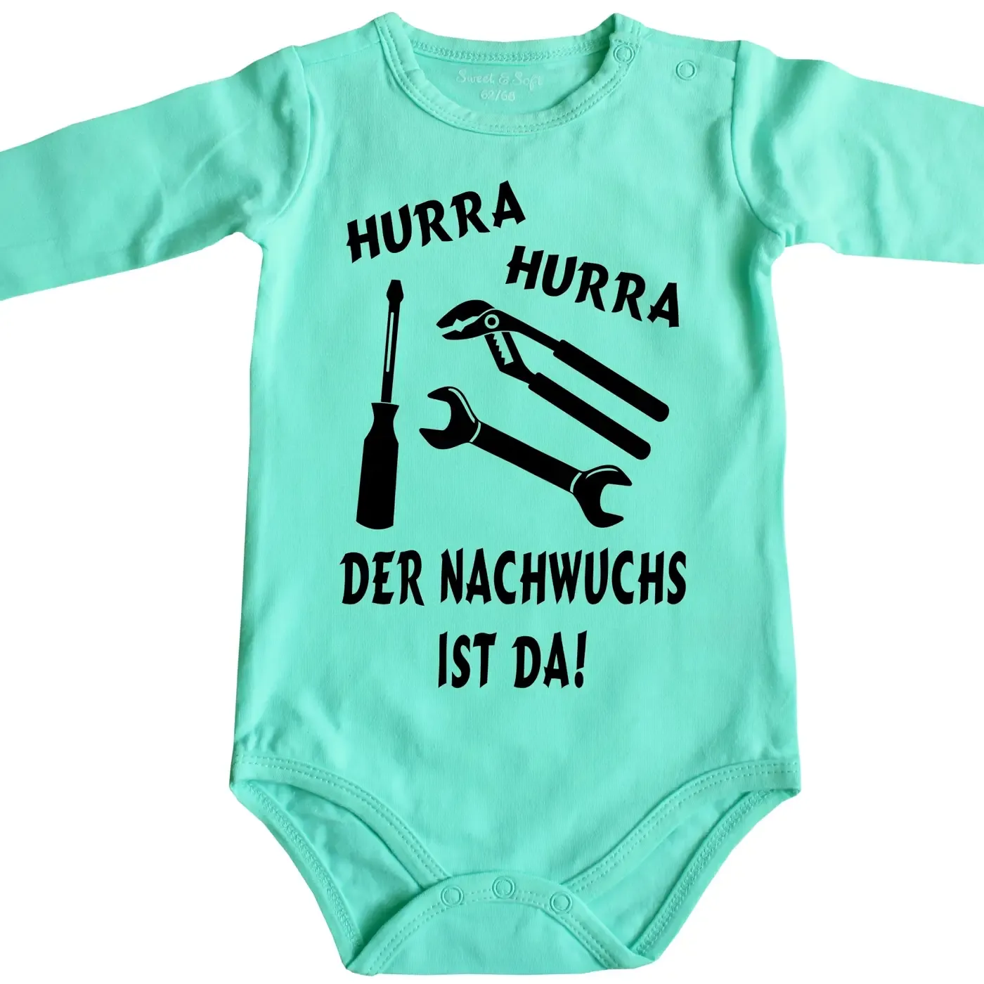 Baby-Body mit Aufdruck Nachwuchs Handwerker