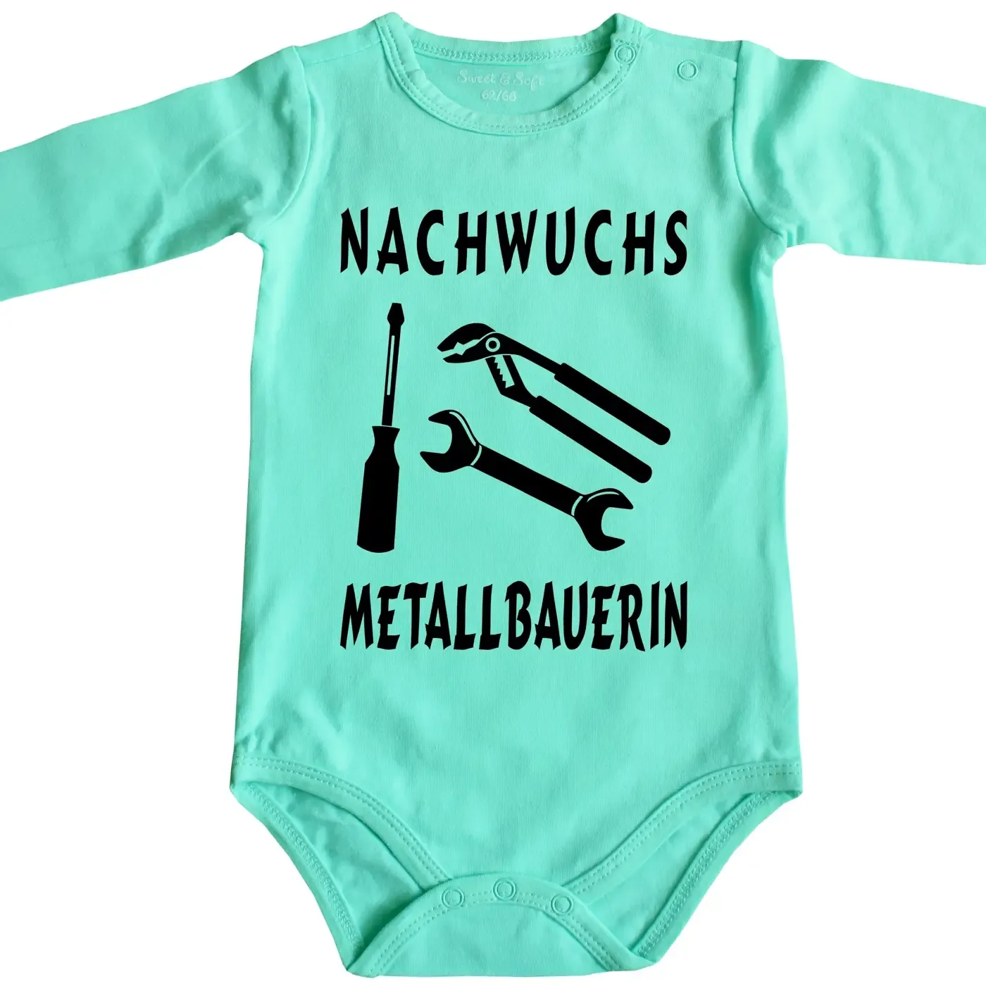 Baby-Body mit Druck Nachwuchs Installateurin