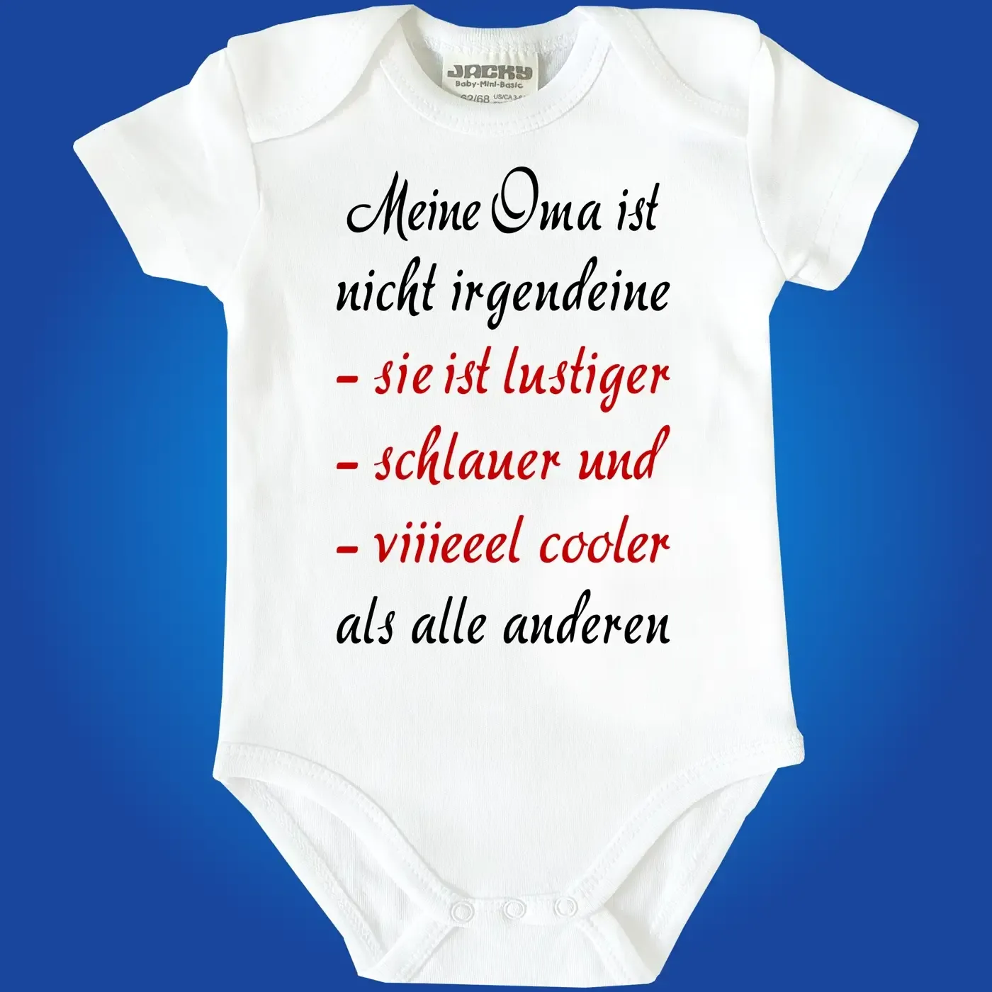 Baby‑Body „Mein Onkel ist nicht irgendeiner“