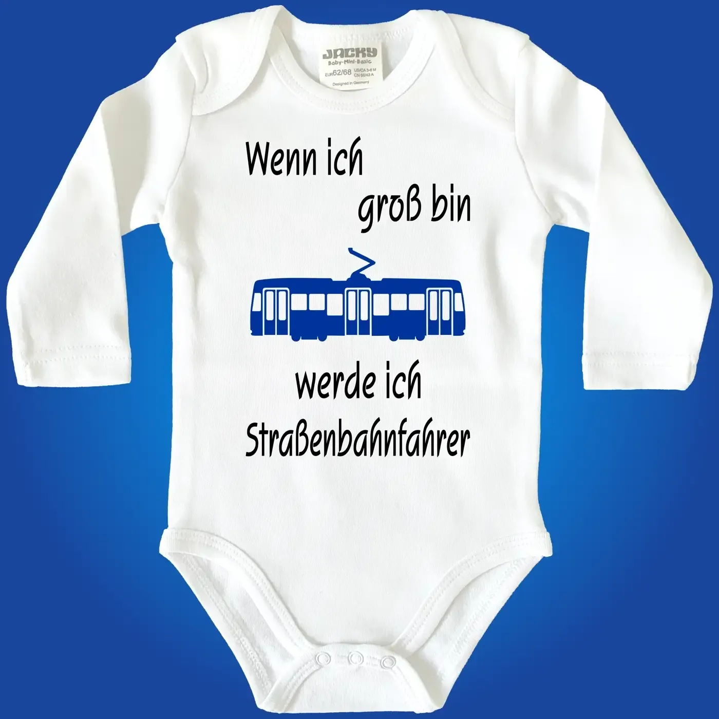 Baby‑Body mit Berufswunsch Erzieherin