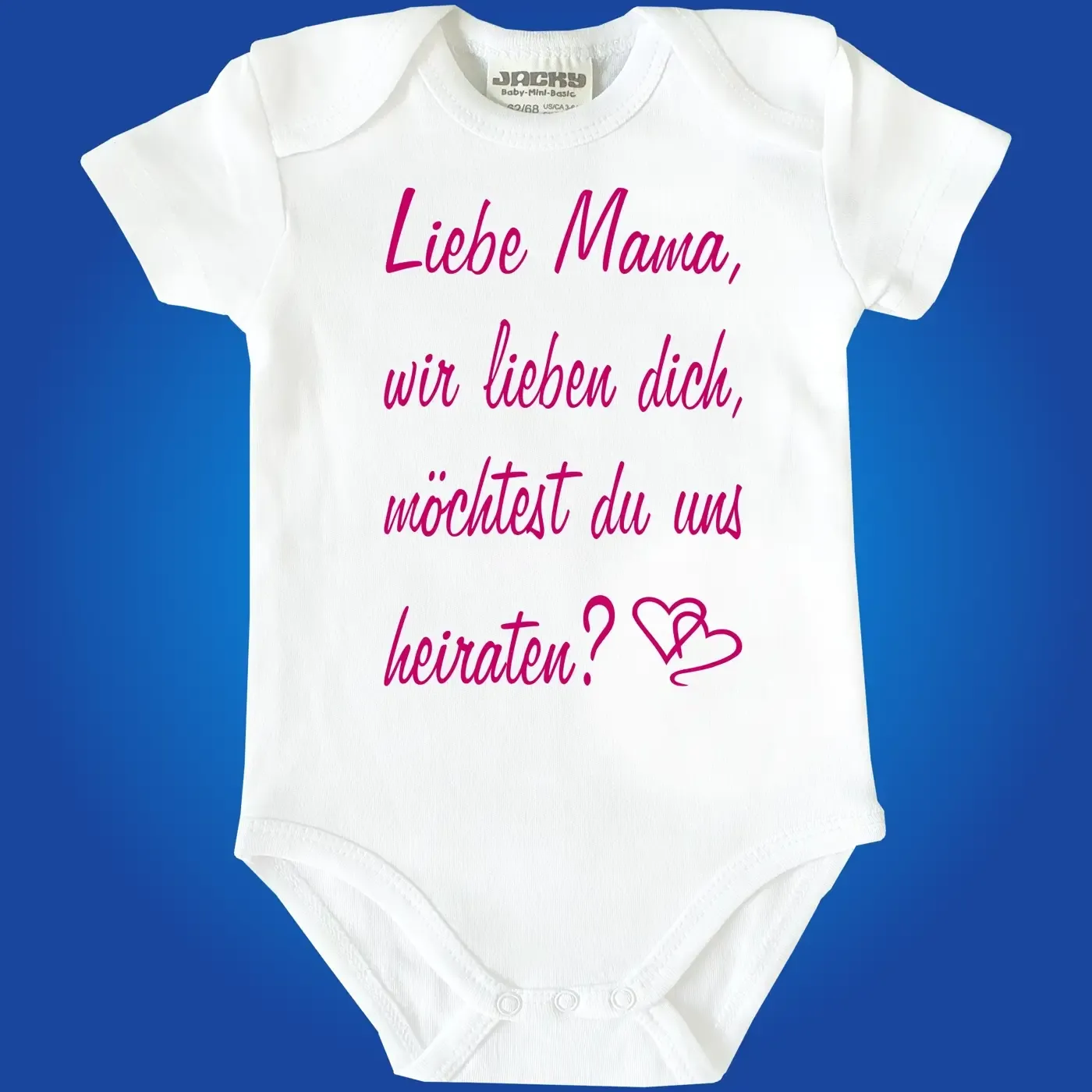 Babybody Heiratsfrage Mama oder Papa