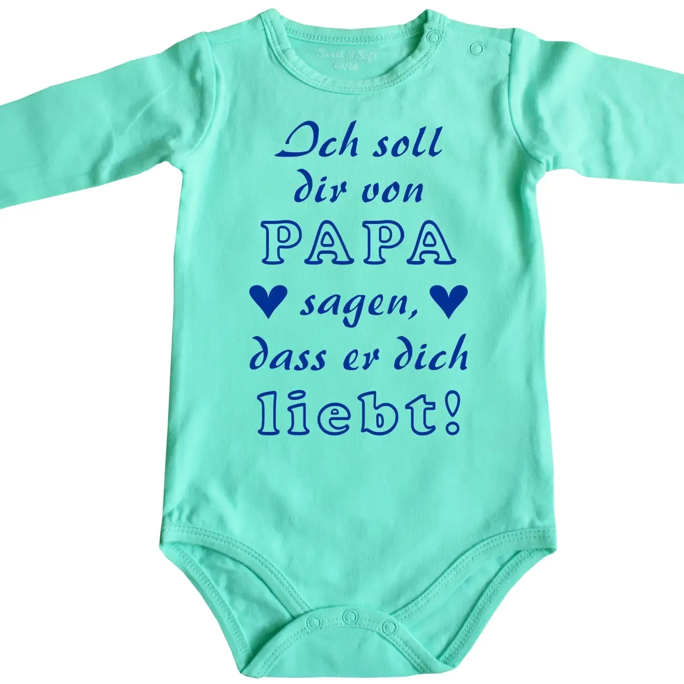 Babybody mit Mama liebt dich Spruch