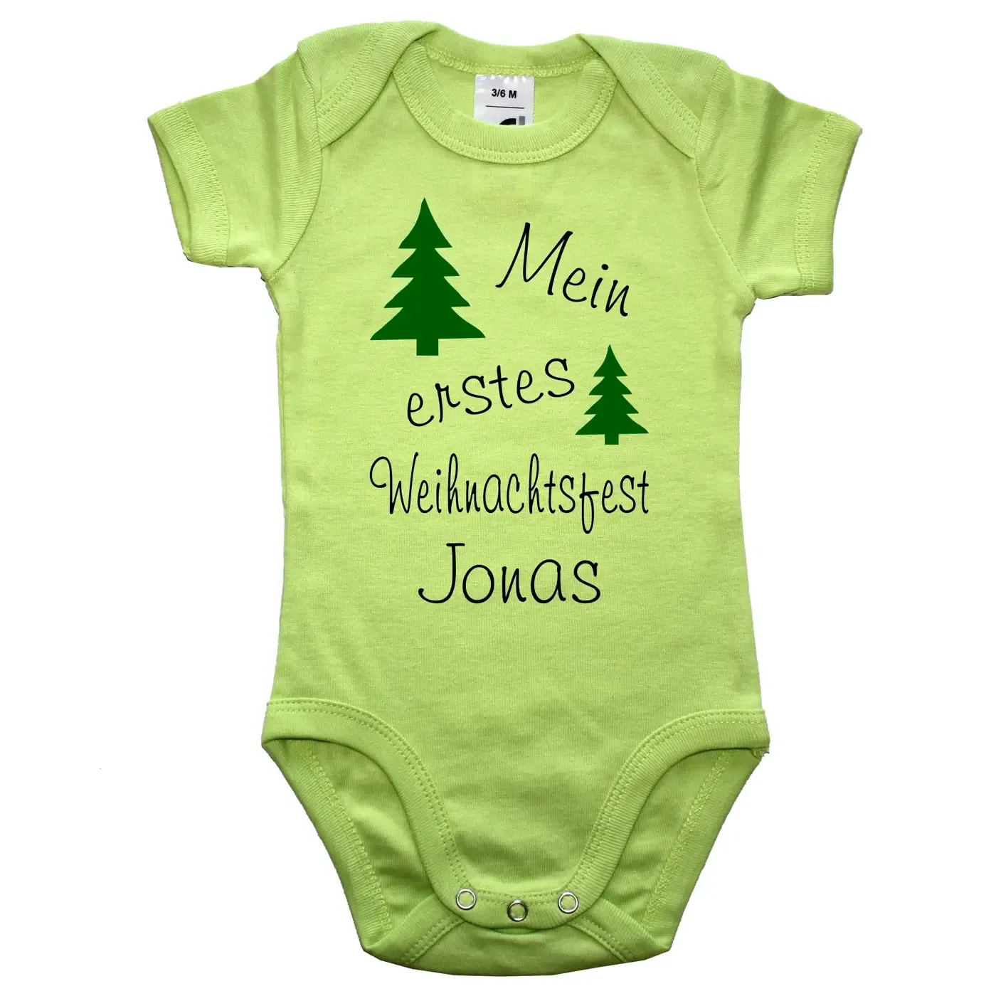 Babybody zu Weihnachten - Personalisiert