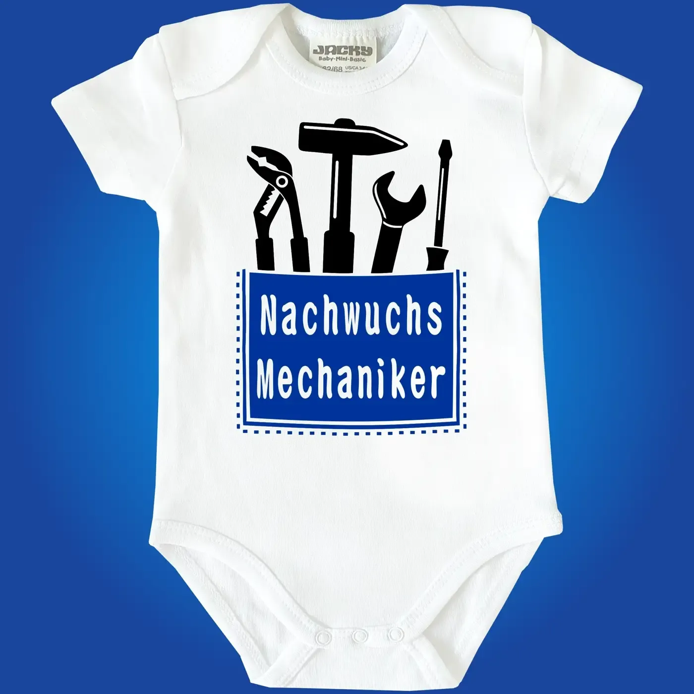 Baby-Body mit Aufdruck KFZ-Mechatroniker
