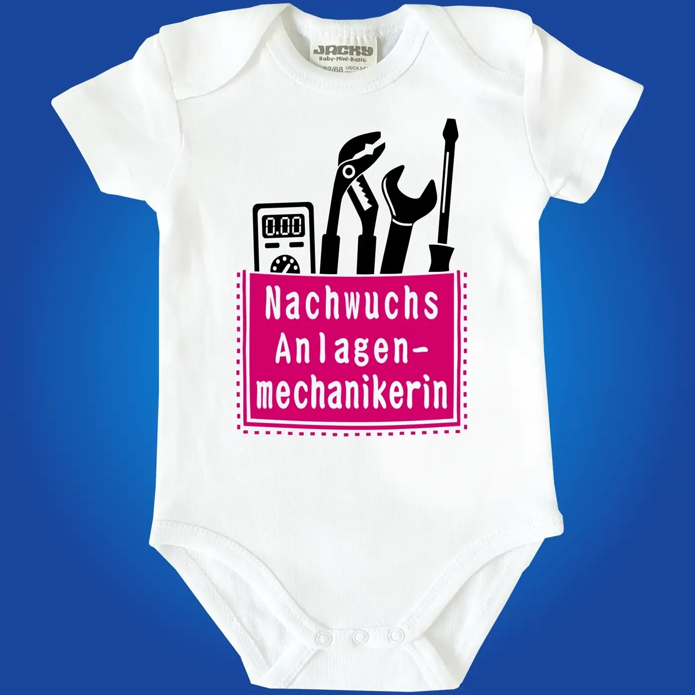 Baby-Body mit Druck Mechaniker