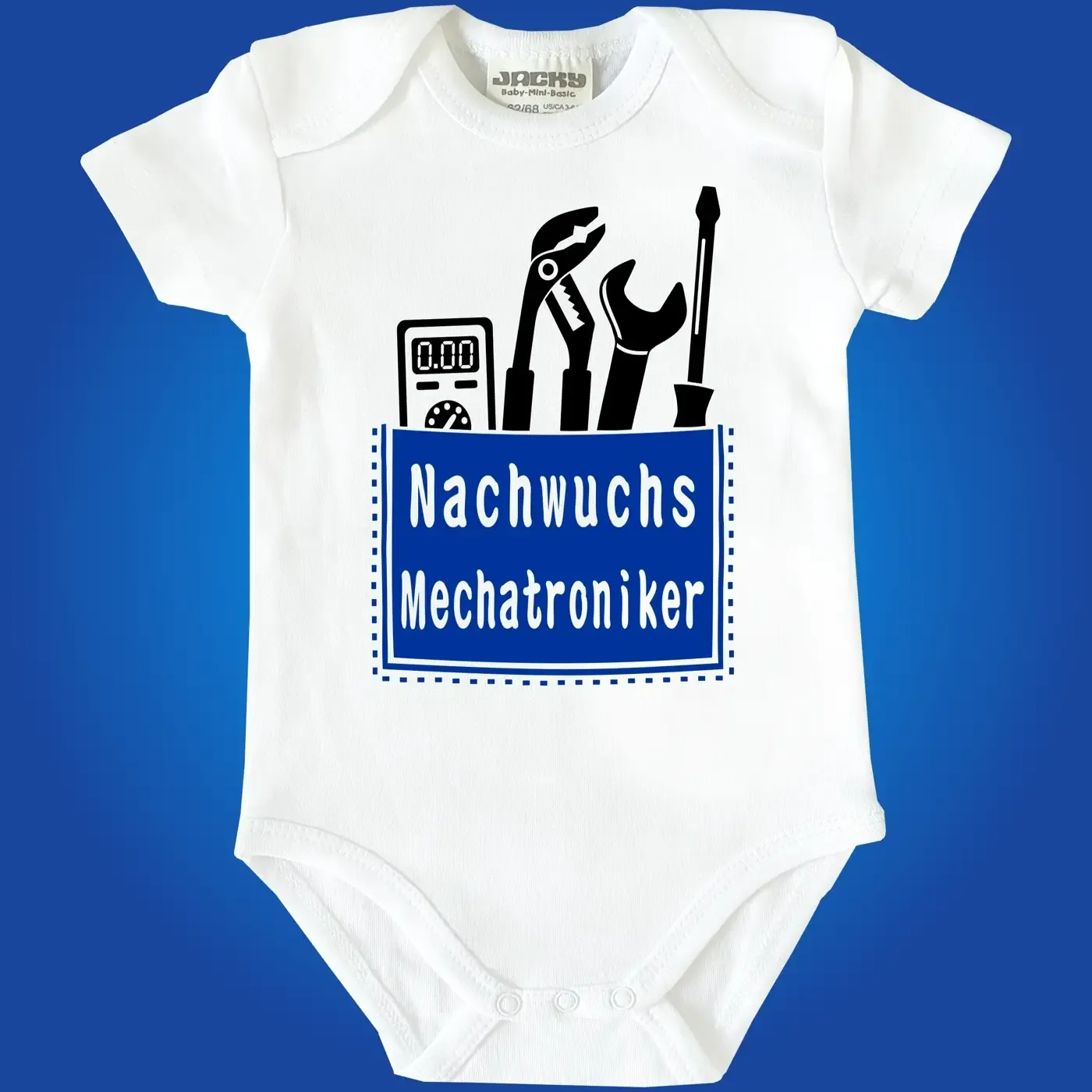 Baby-Body mit Aufdruck Anlagenmechaniker