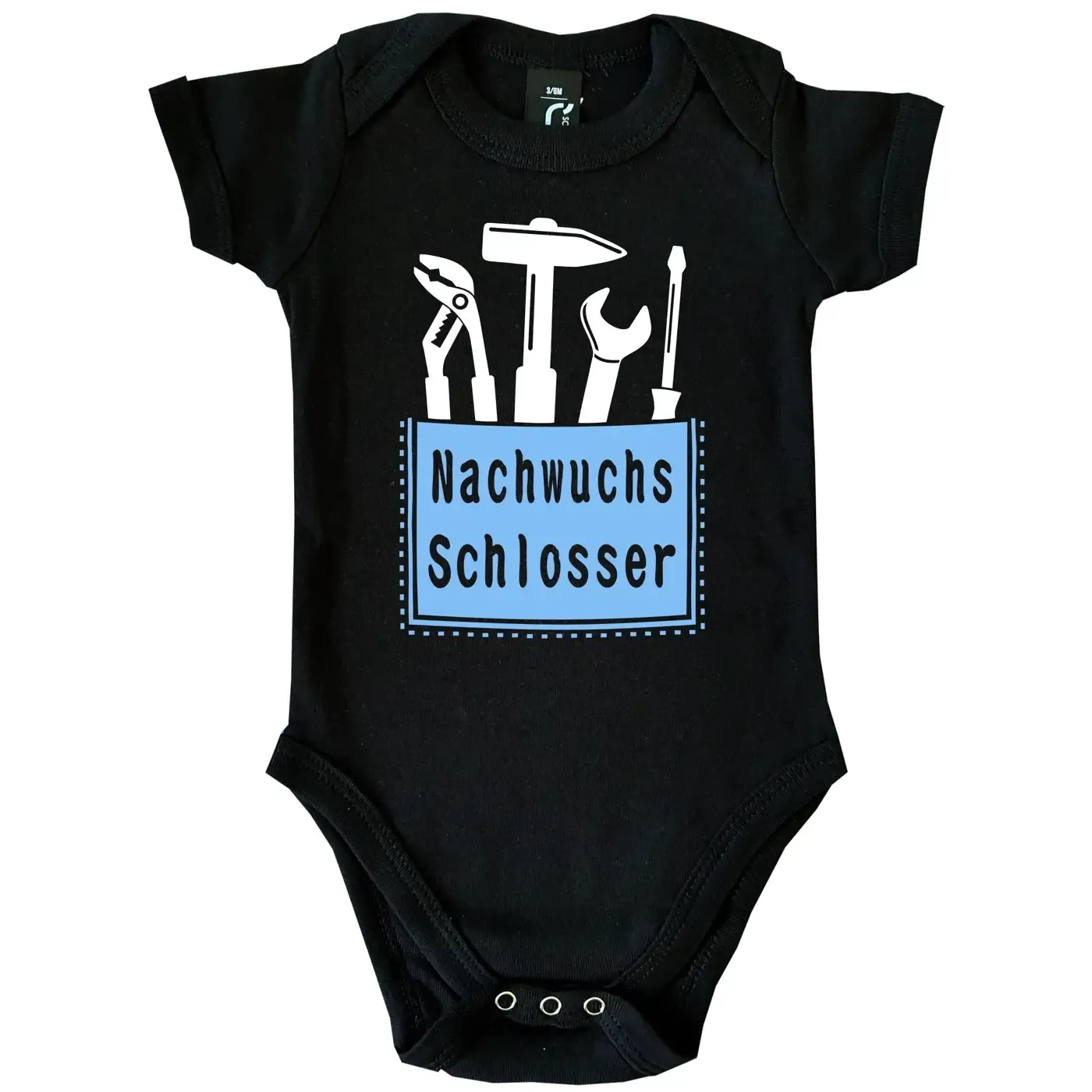 Baby-Body mit Aufdruck Elektroniker