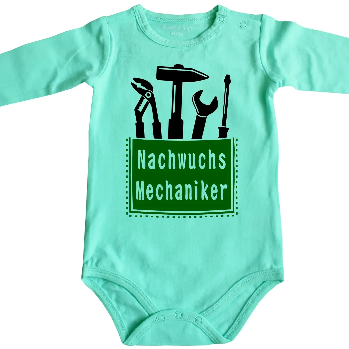 Baby-Body mit Aufdruck KFZ-Mechatroniker