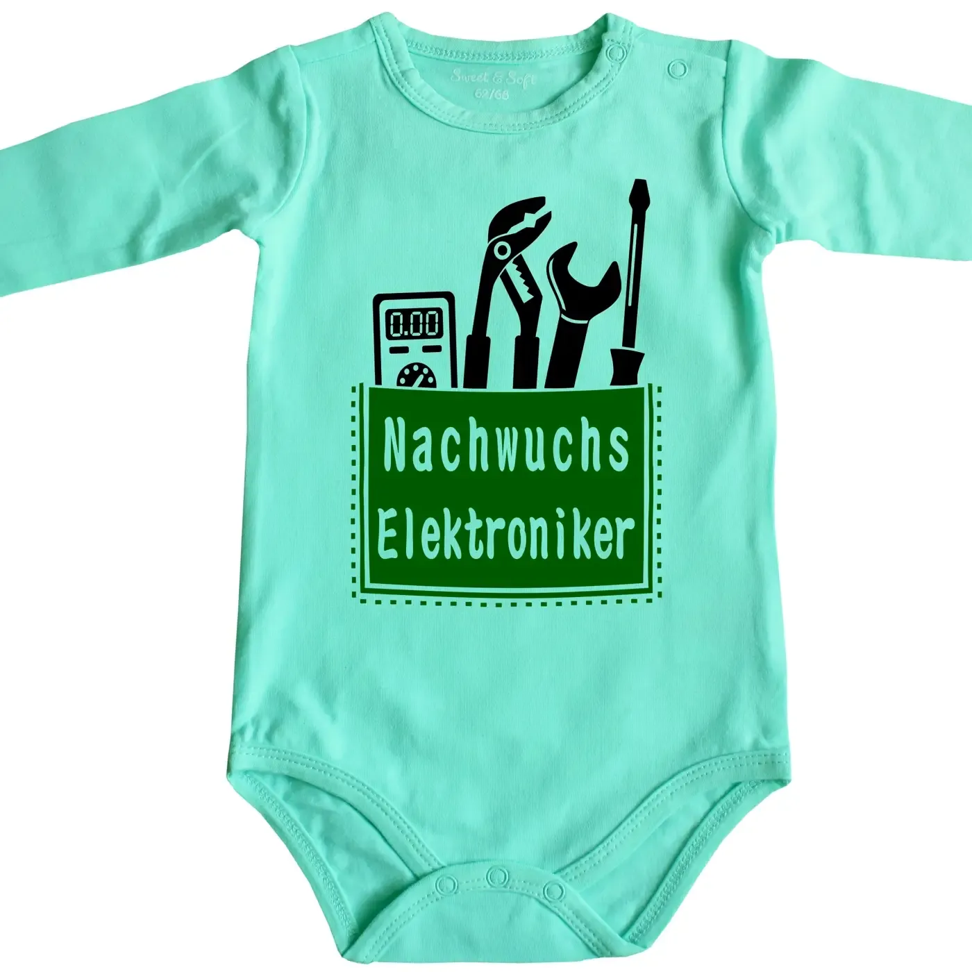 Baby-Body mit Aufdruck Nachwuchs Metallbauer