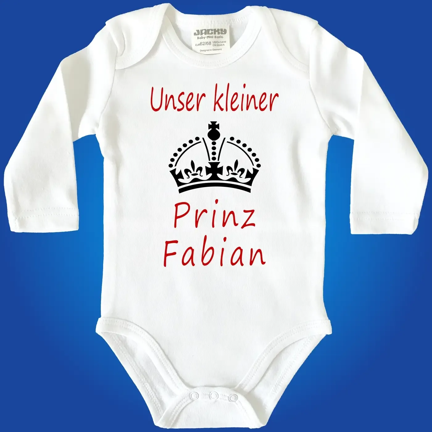 Babybody Prinzessin Body für Mädchen