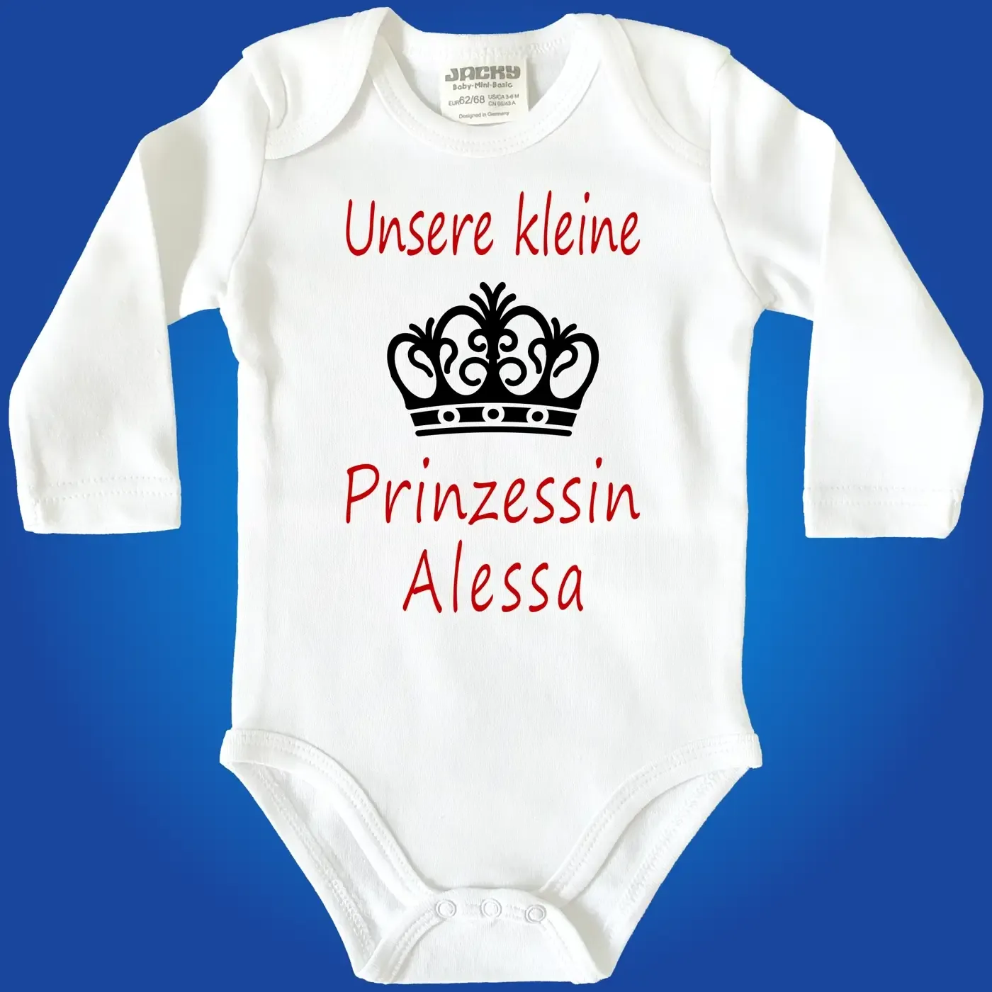 Babybody königliches Baby Outfit