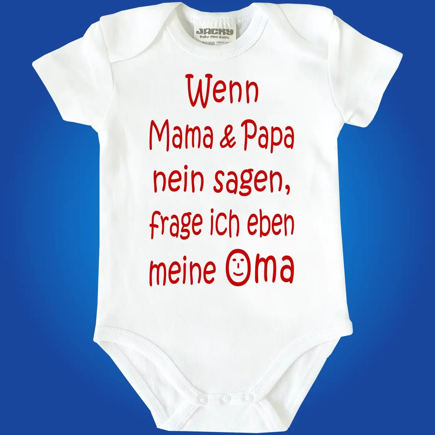 Babybody „Wenn Mama & Papa nein sagen, frage ich Uropa“