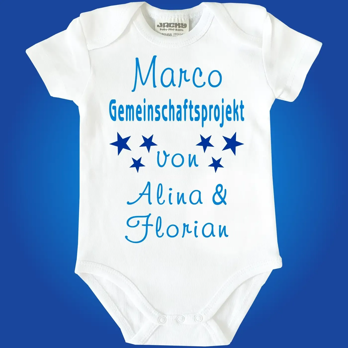 Baby-Body Geschenk mit Spruch