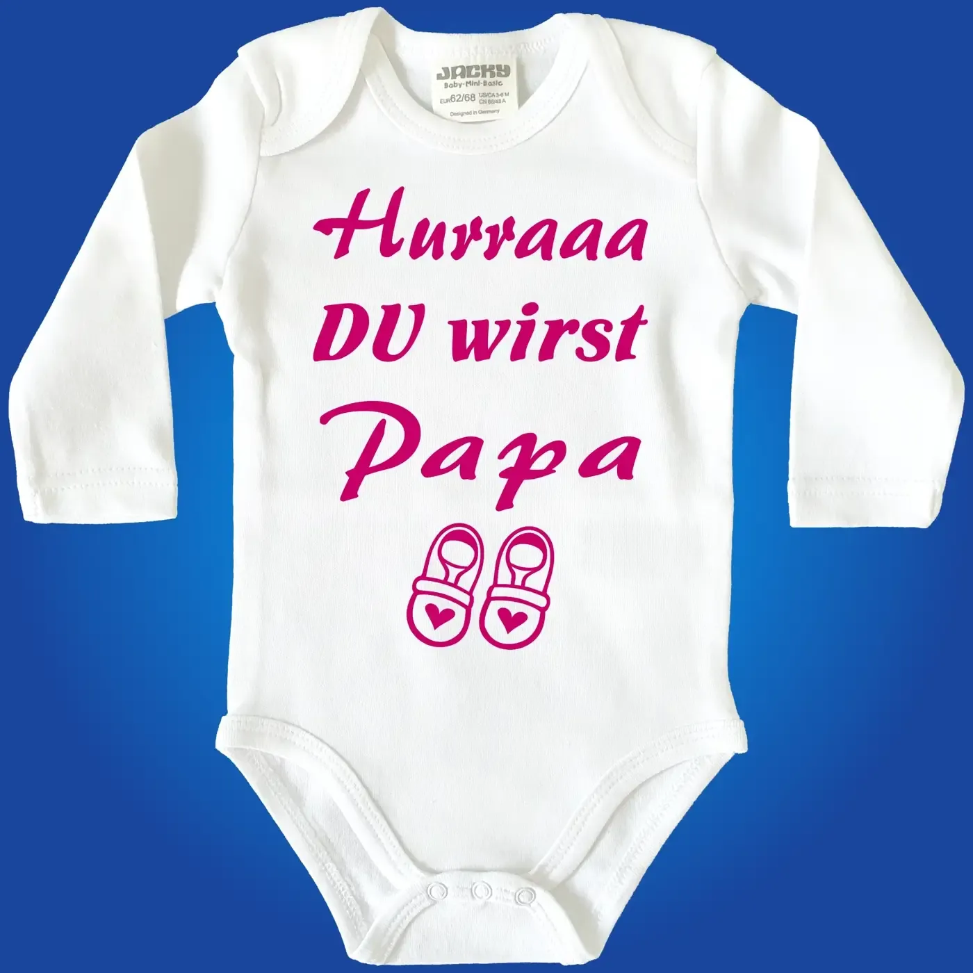 Baby-Body mit Druck - Du wirst Papa
