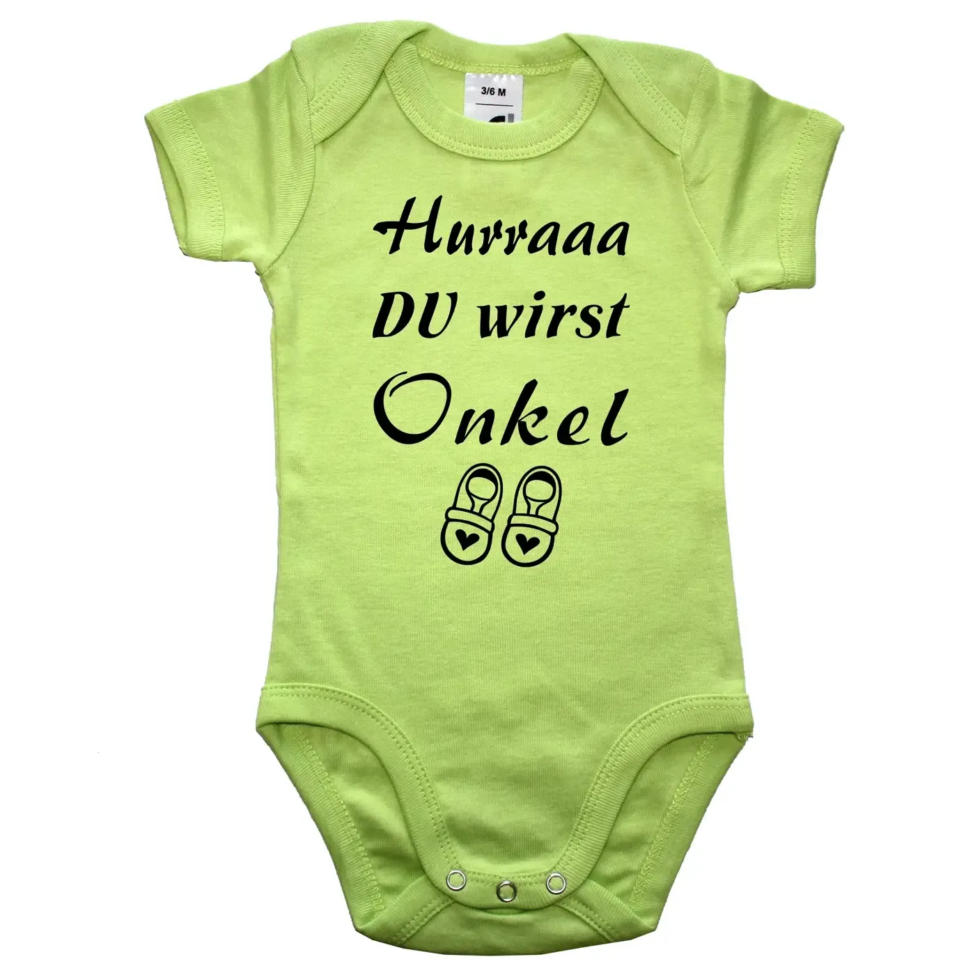 Babybody Verkündung Papa