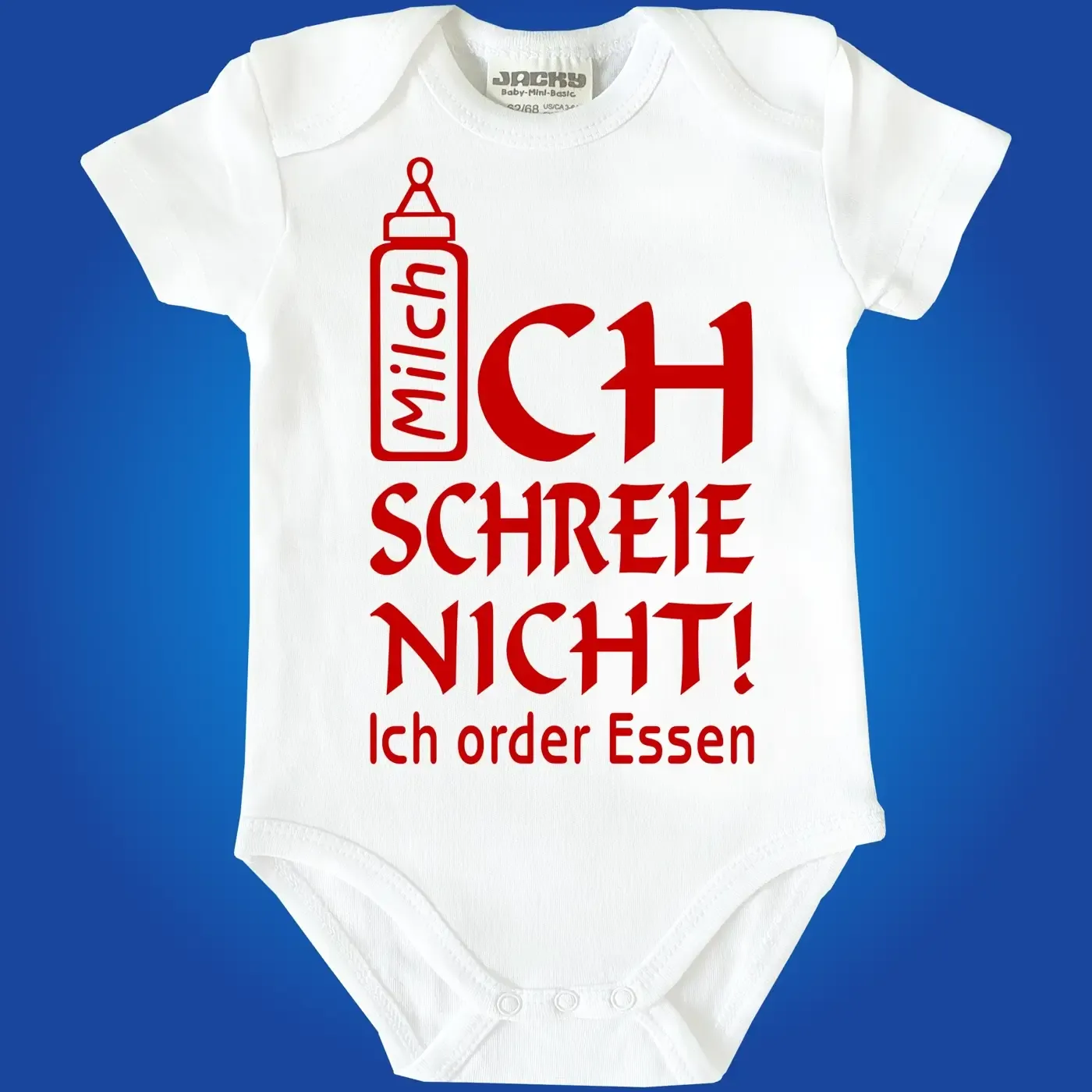 Baby-Body mit Spruch