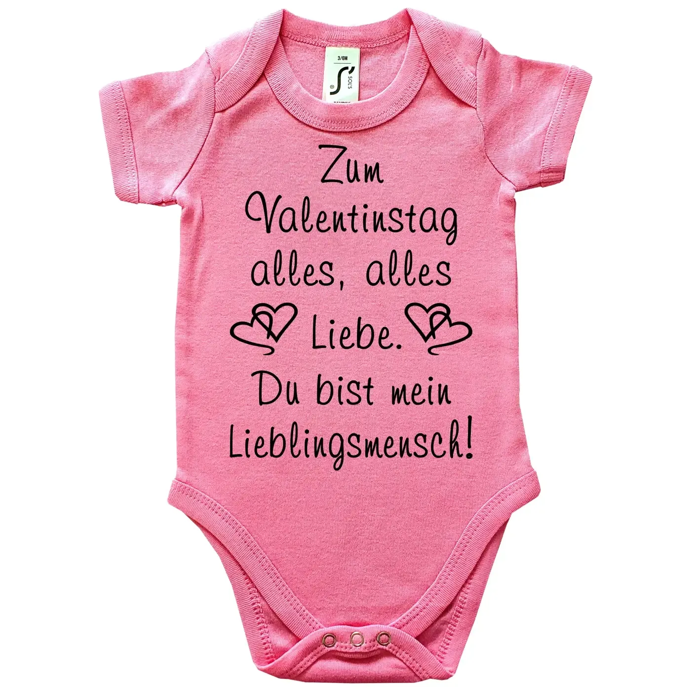 Baby-Body zum Valentinstag