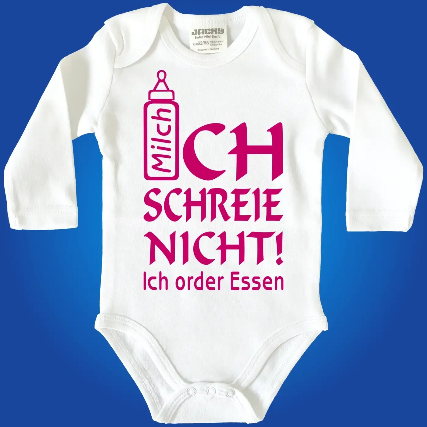 Baby-Body mit Spruch