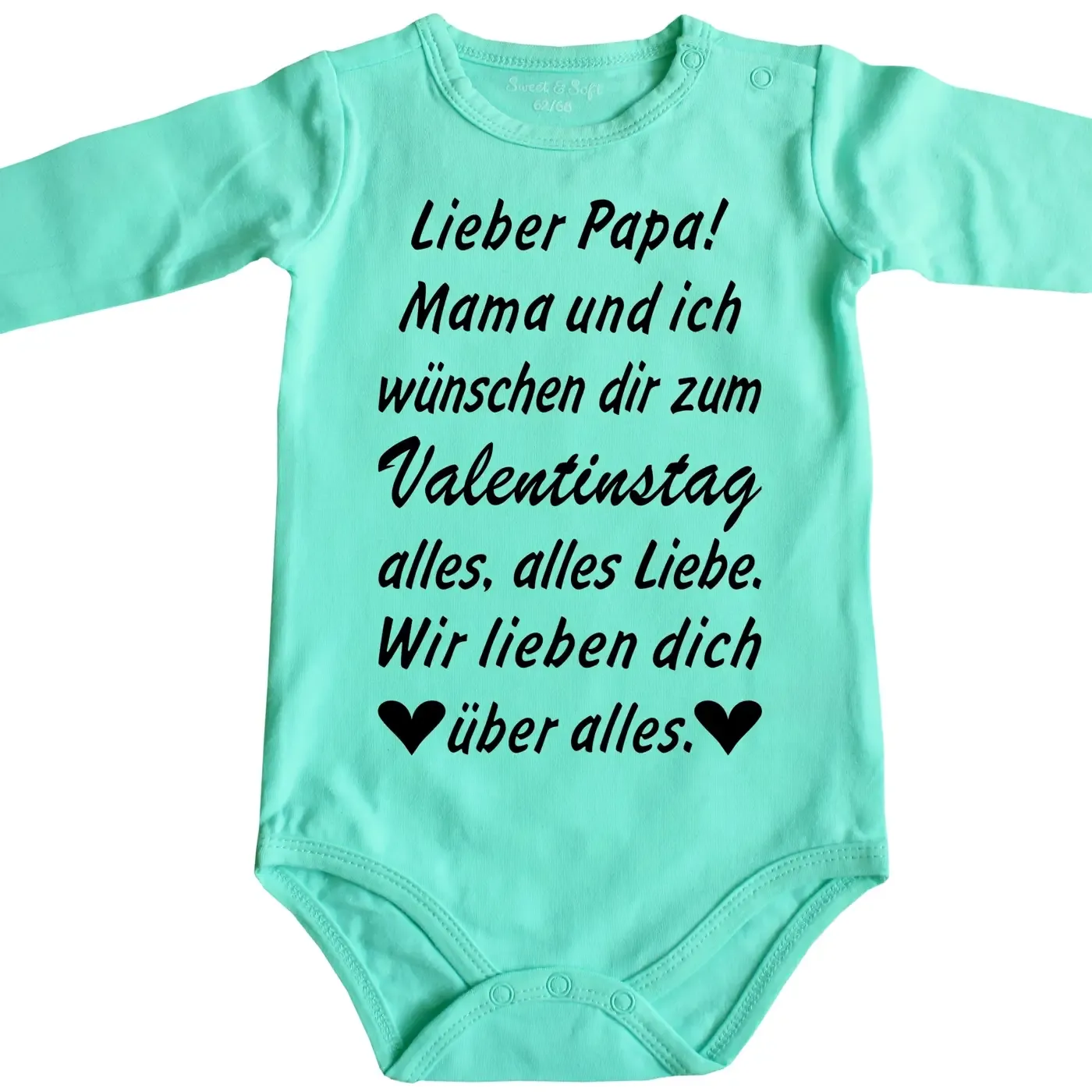 Baby-Body zum Valentinstag