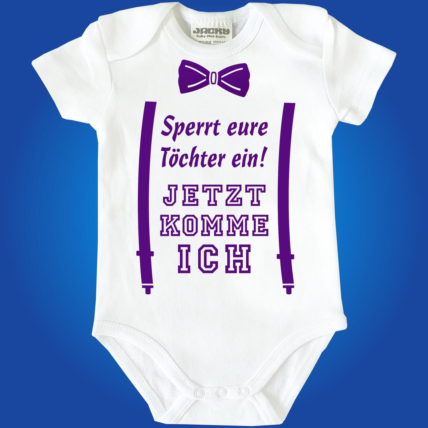 Witziger Baby-Body - Auf Wunsch MIT Wunschname