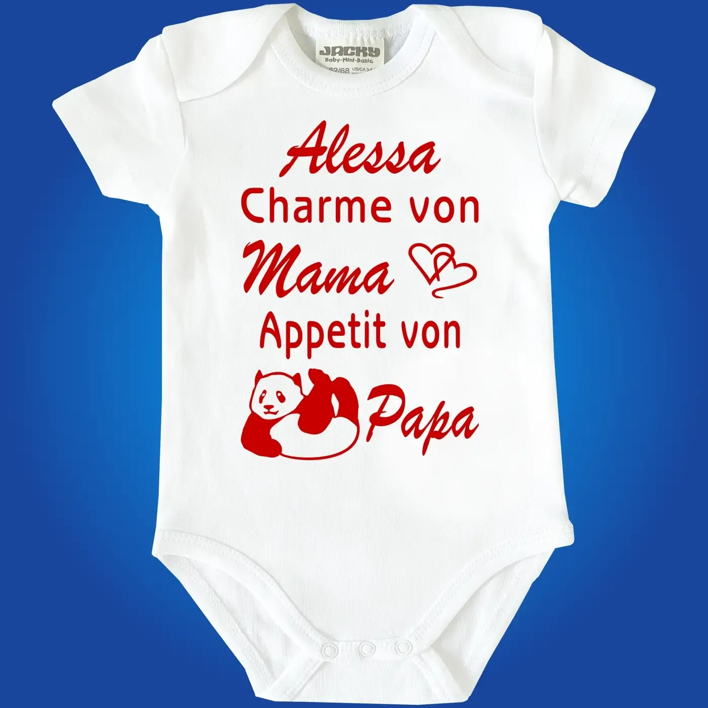 Babybody Charme von Mama Spruch