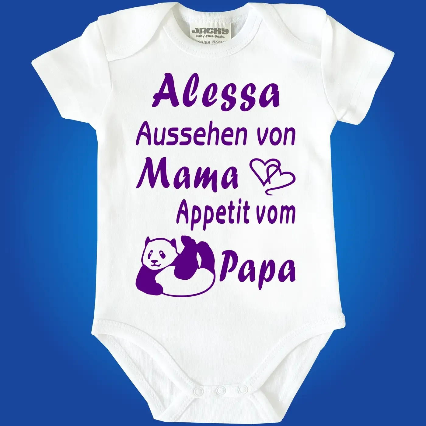 Baby-Body mit Druck Aussehen von Mama